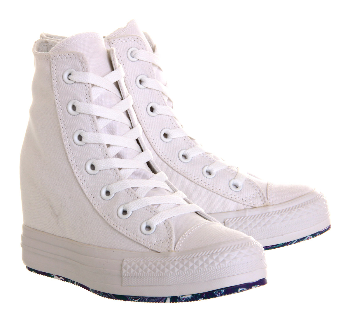 schuh white platform converse