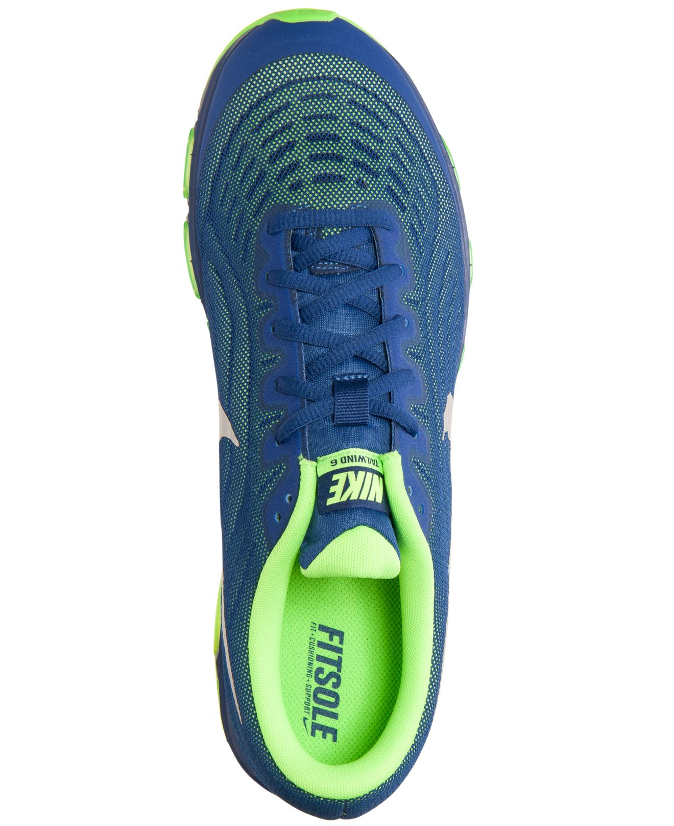 Nike Mens Air Max Tailwind 6 Running Sneakers From Finish Line in Blue ...