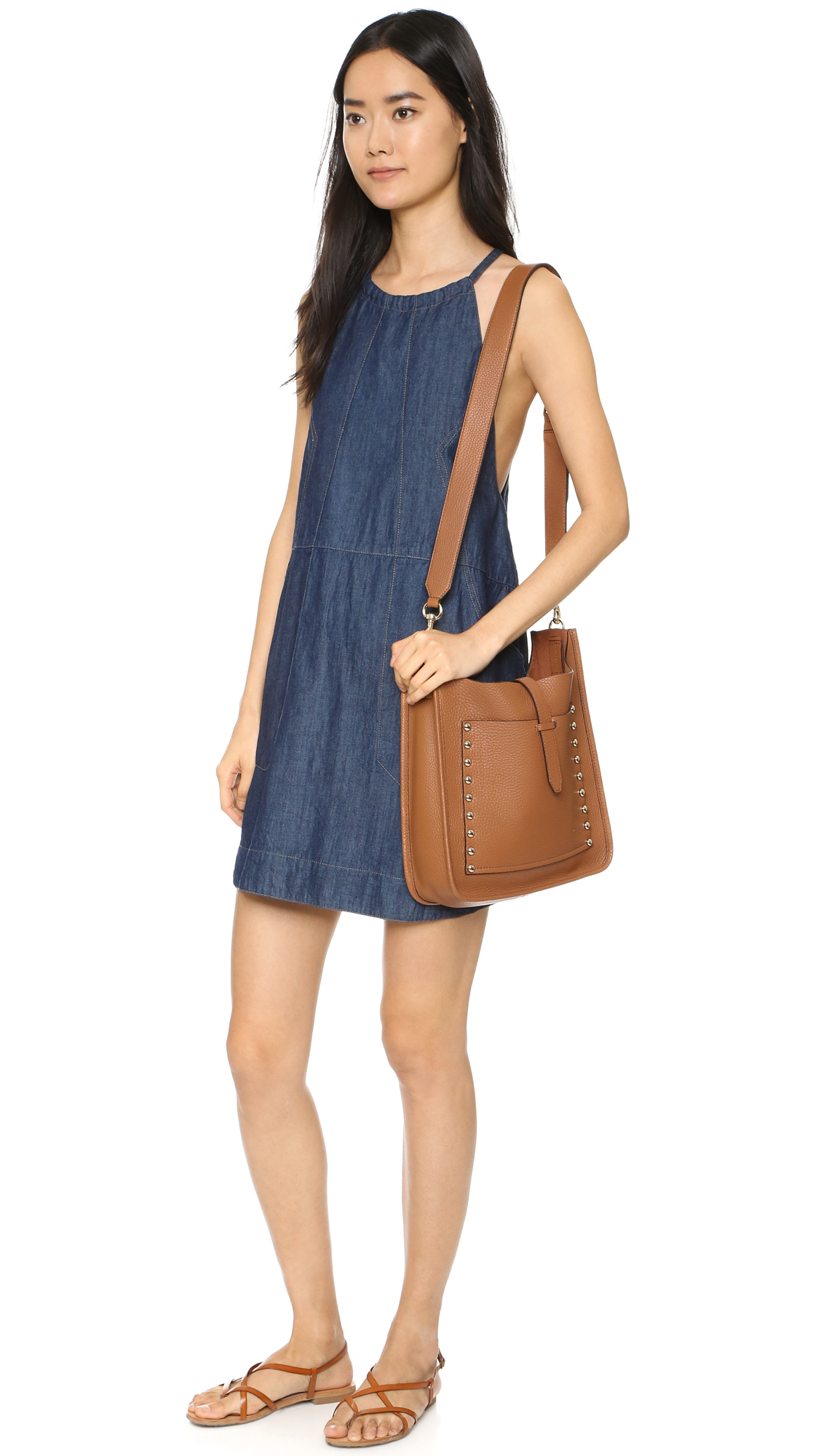 Lyst Rebecca Minkoff Unlined Feed Bag in Brown