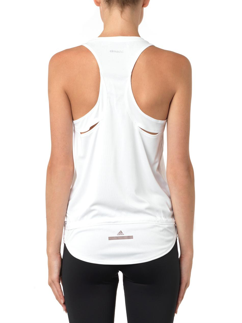 Lyst - Adidas By Stella Mccartney Performance Chill Tank Top in White