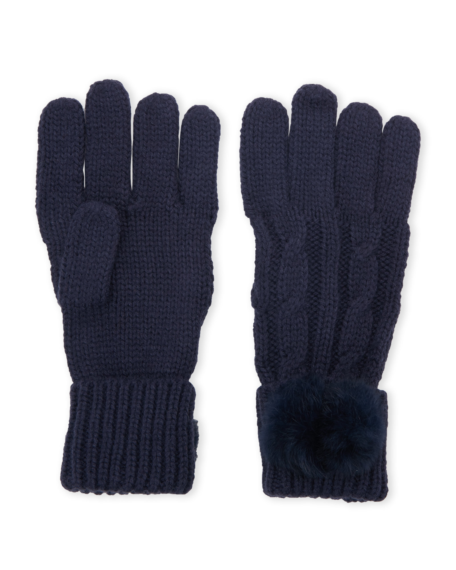 gloves pom fur pom in Gloves Pom Blue Real Lyst C Lective Pom Fur gloves pom fur pom in Gloves Pom Blue Real Lyst C Lective Pom Fur