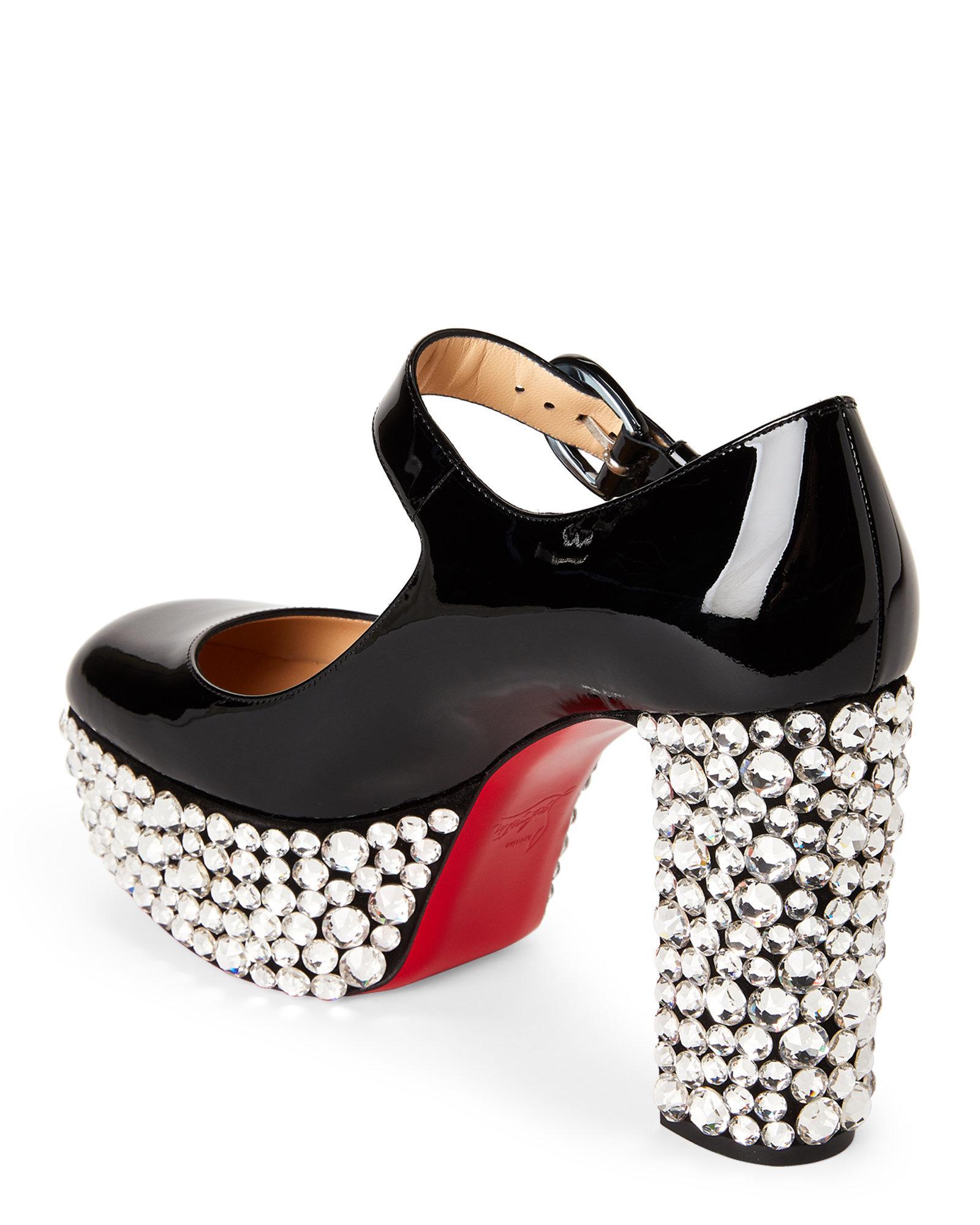 christian louboutin mary jane platform pump christian louboutin mary jane platform pump