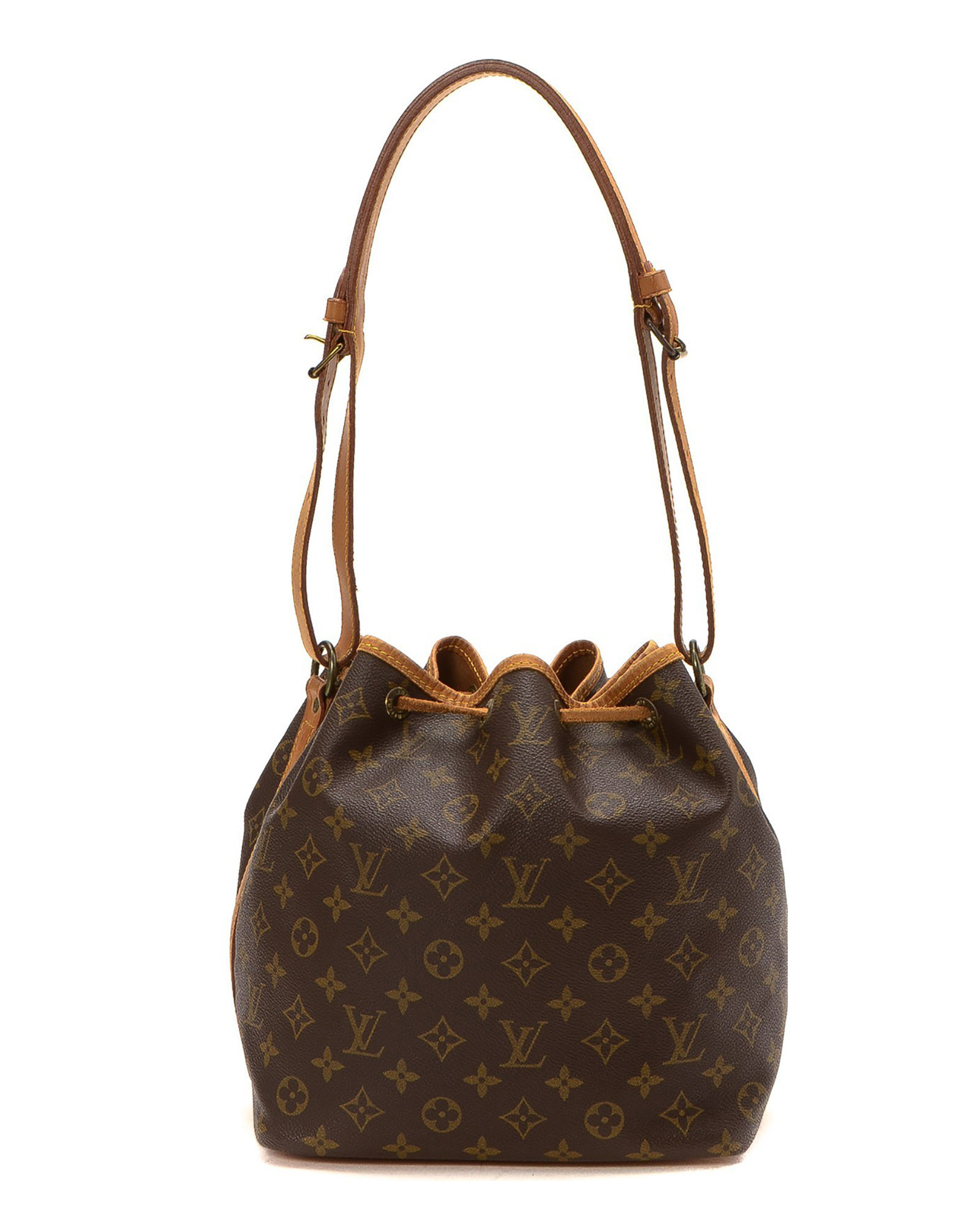 Lyst - Louis Vuitton Pre-owned Noé Cloth Handbag in Brown