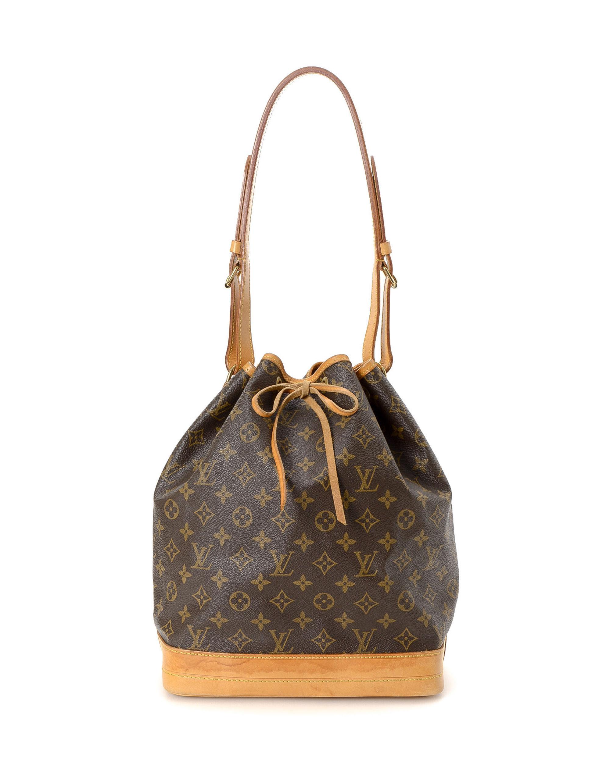 Louis Vuitton Brown Noe Shoulder Bag - Vintage in Brown - Lyst