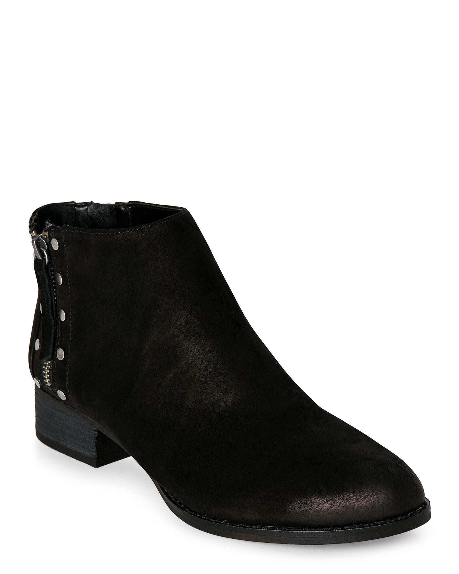 Lyst - Vince Camuto Black Catile Studded Ankle Boots in Black