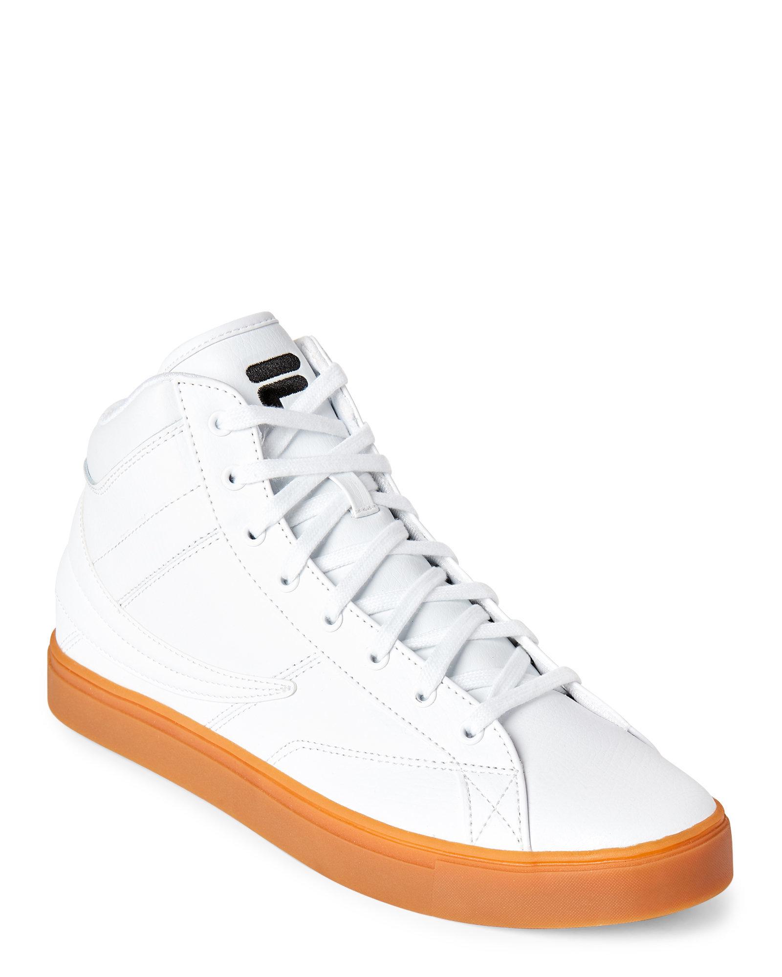 fila high top with strap