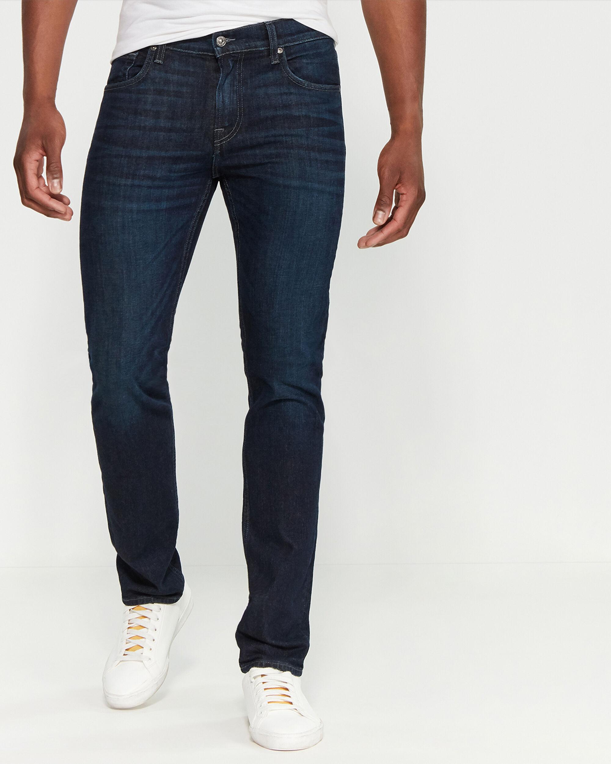 7 For All Mankind Denim Slimmy Squiggle Jeans in Blue for Men - Lyst