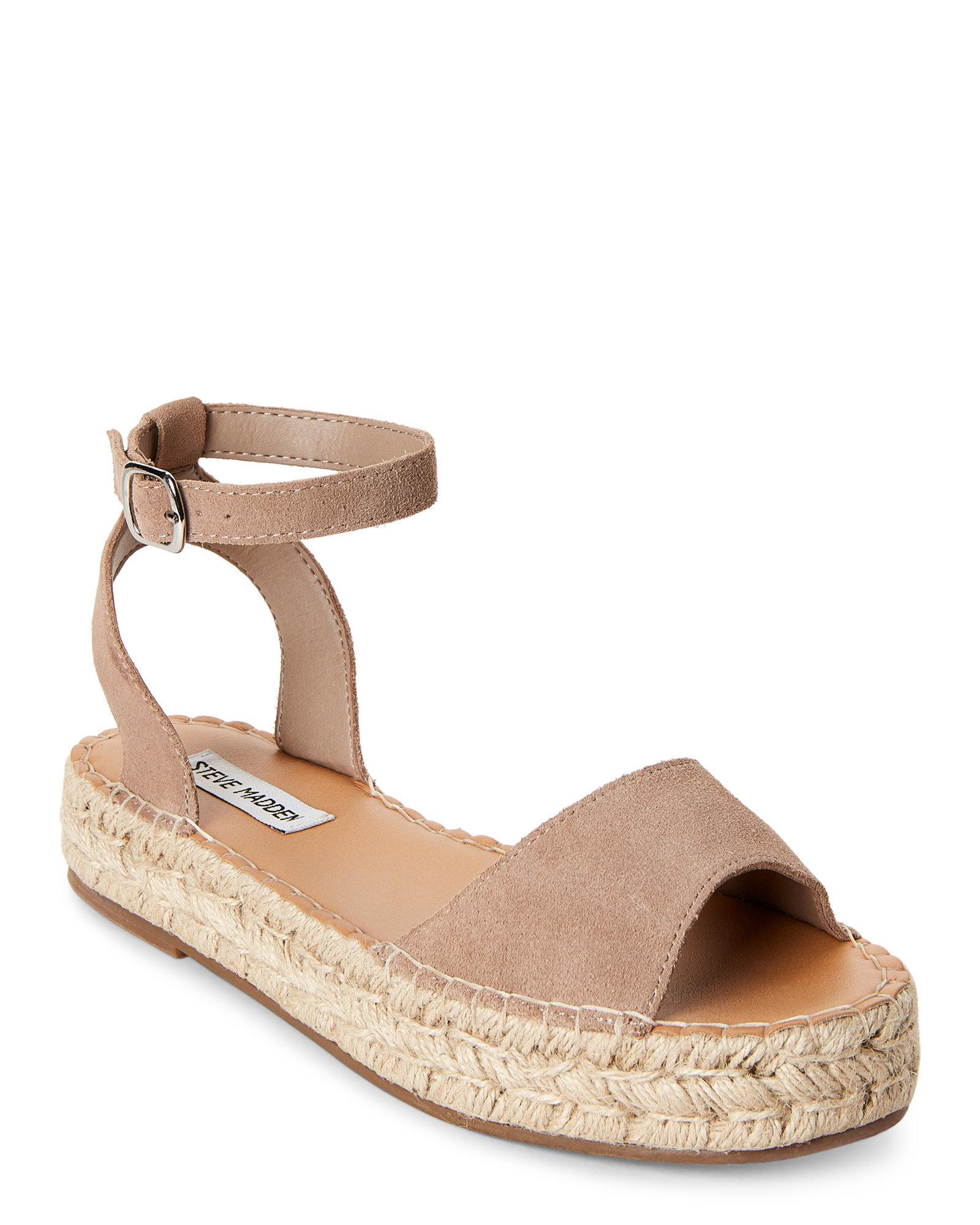 Lyst - Steve Madden Sand Irys Platform Espadrille Sandals Gallery