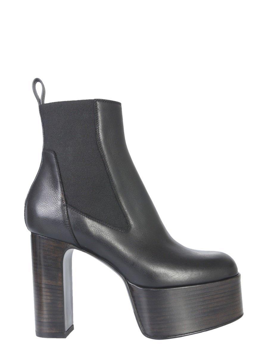 rick owens boots heels