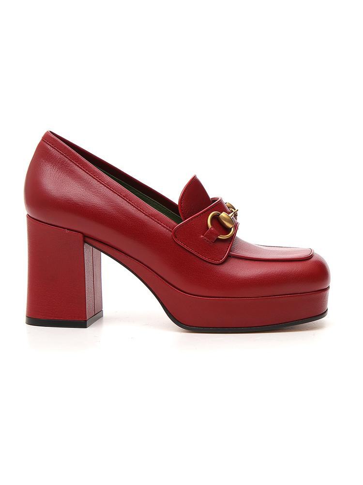 Gucci Houdan Loafers in Red - Save 17% - Lyst