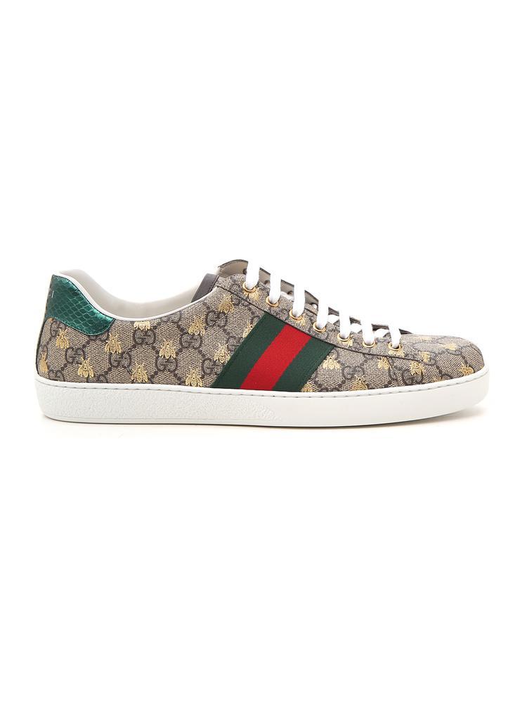 mens gucci bee trainers