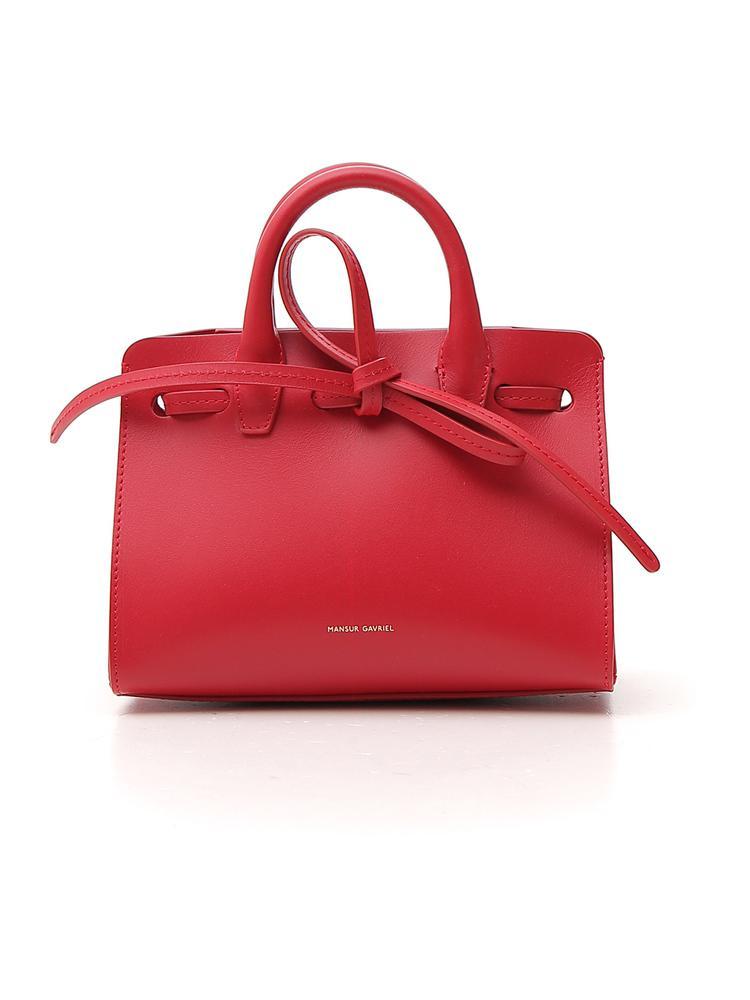 mansur gavriel pink bag