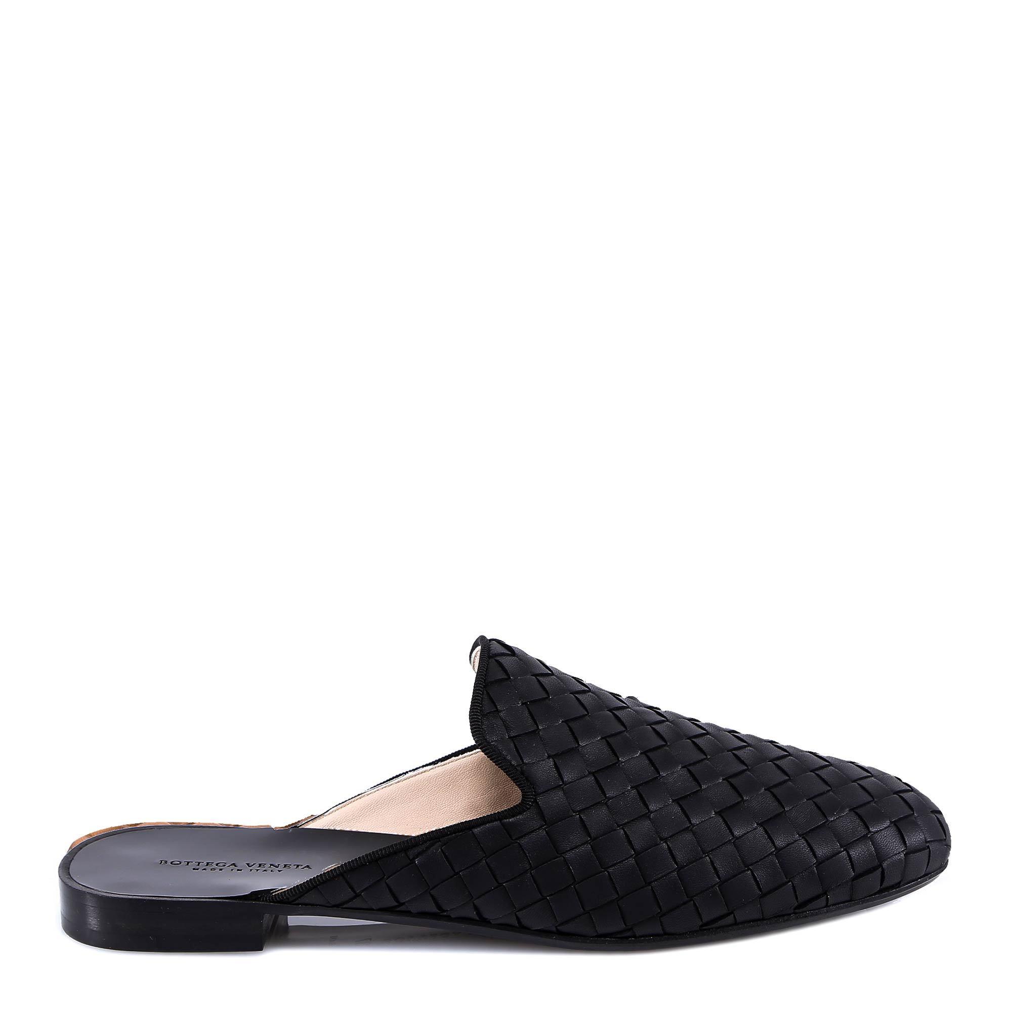 bottega veneta mules flat