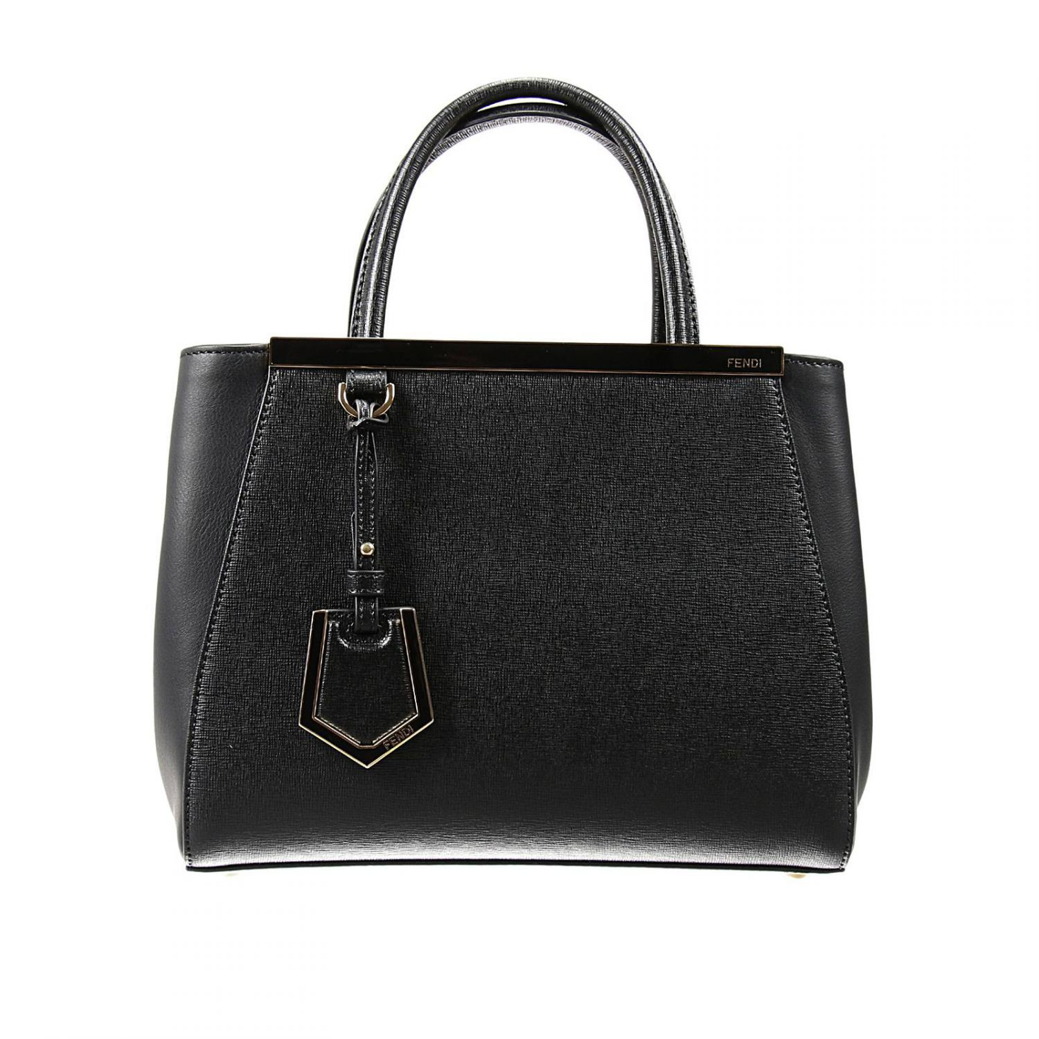 Fendi Borsa 2 Jours Piccola Pelle in Black (nero) | Lyst