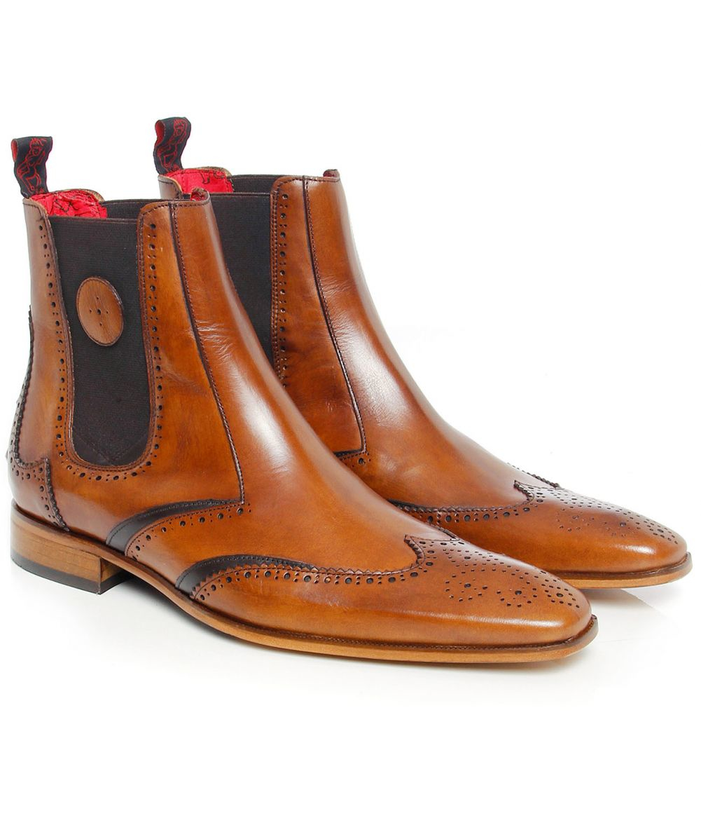 Lyst Jeffery West Suede Scarface Chelsea Boots in Brown for Men