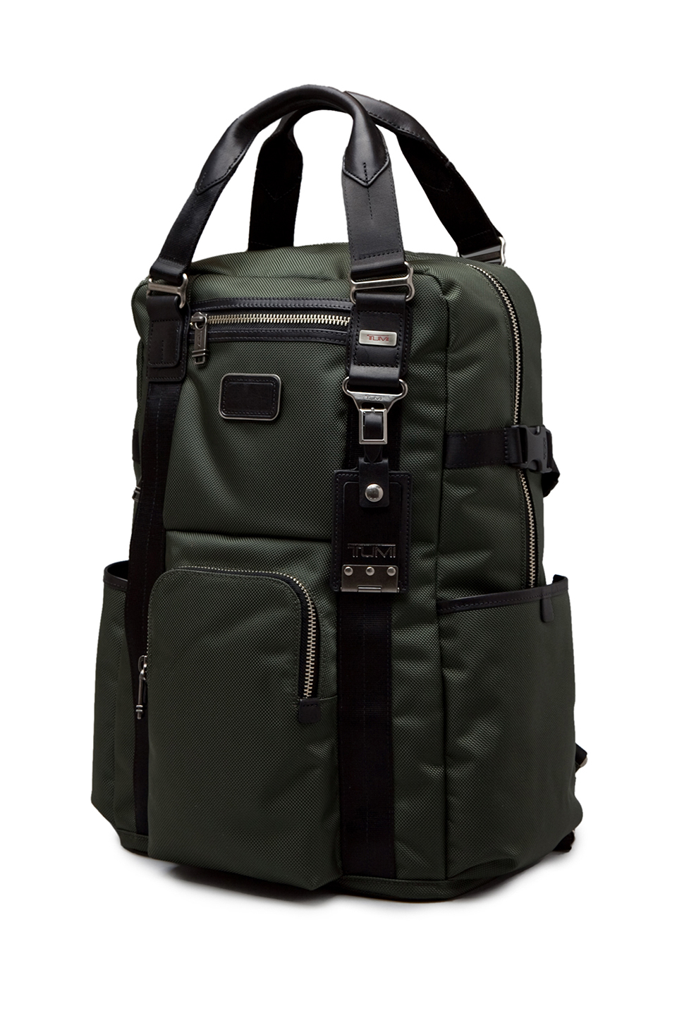 Tumi Alpha Bravo Lejeune Backpack Tote in Green - Lyst