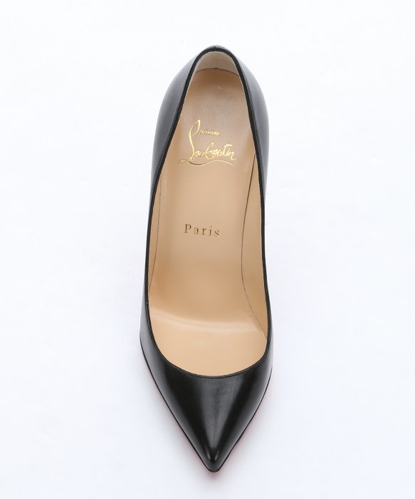 Christian louboutin Black Leather \u0026#39;pigalle Follies 100\u0026#39; Pumps in ...  