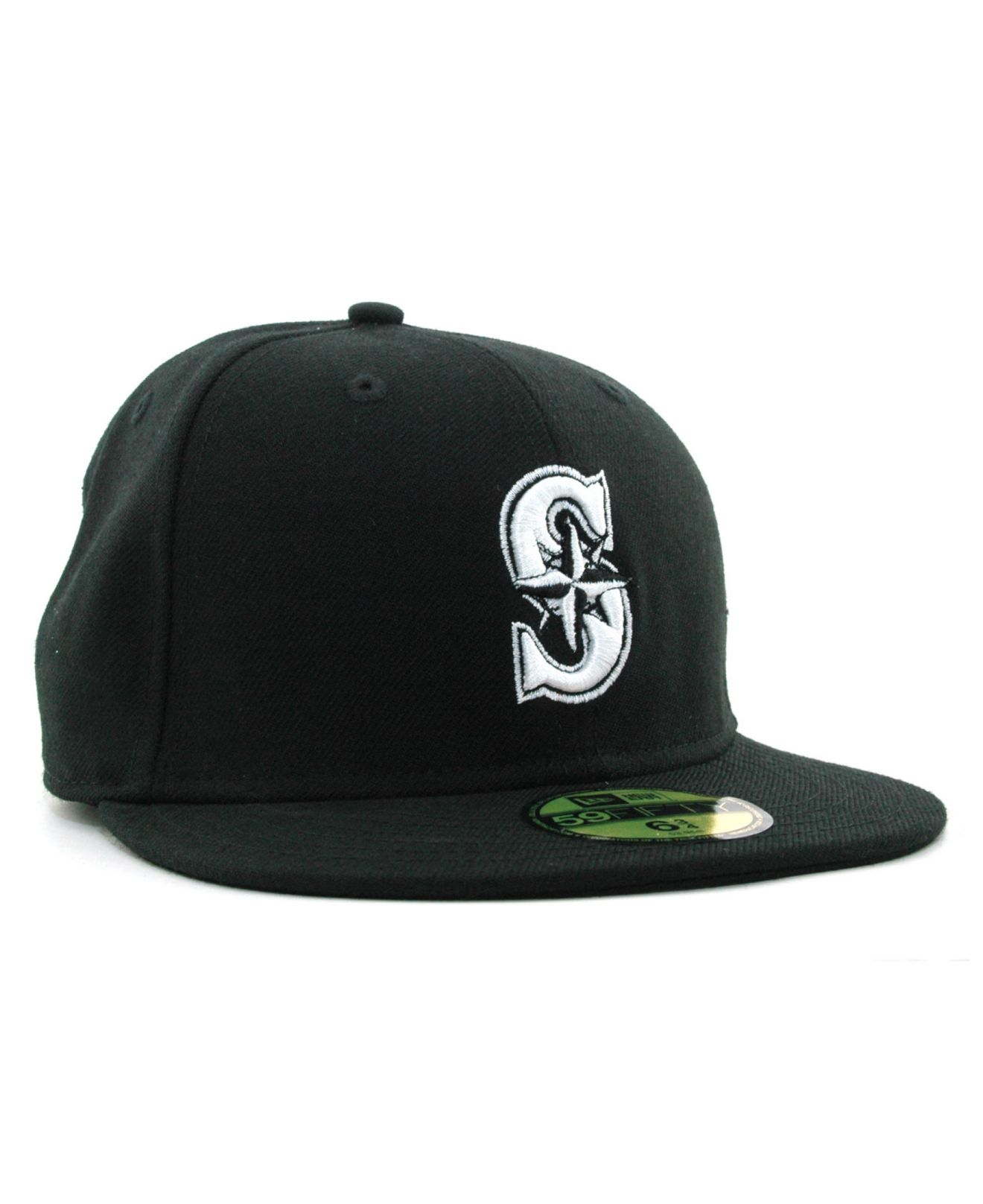 Lyst Ktz Kids' Seattle Mariners Mlb Black And White Fashion 59fifty