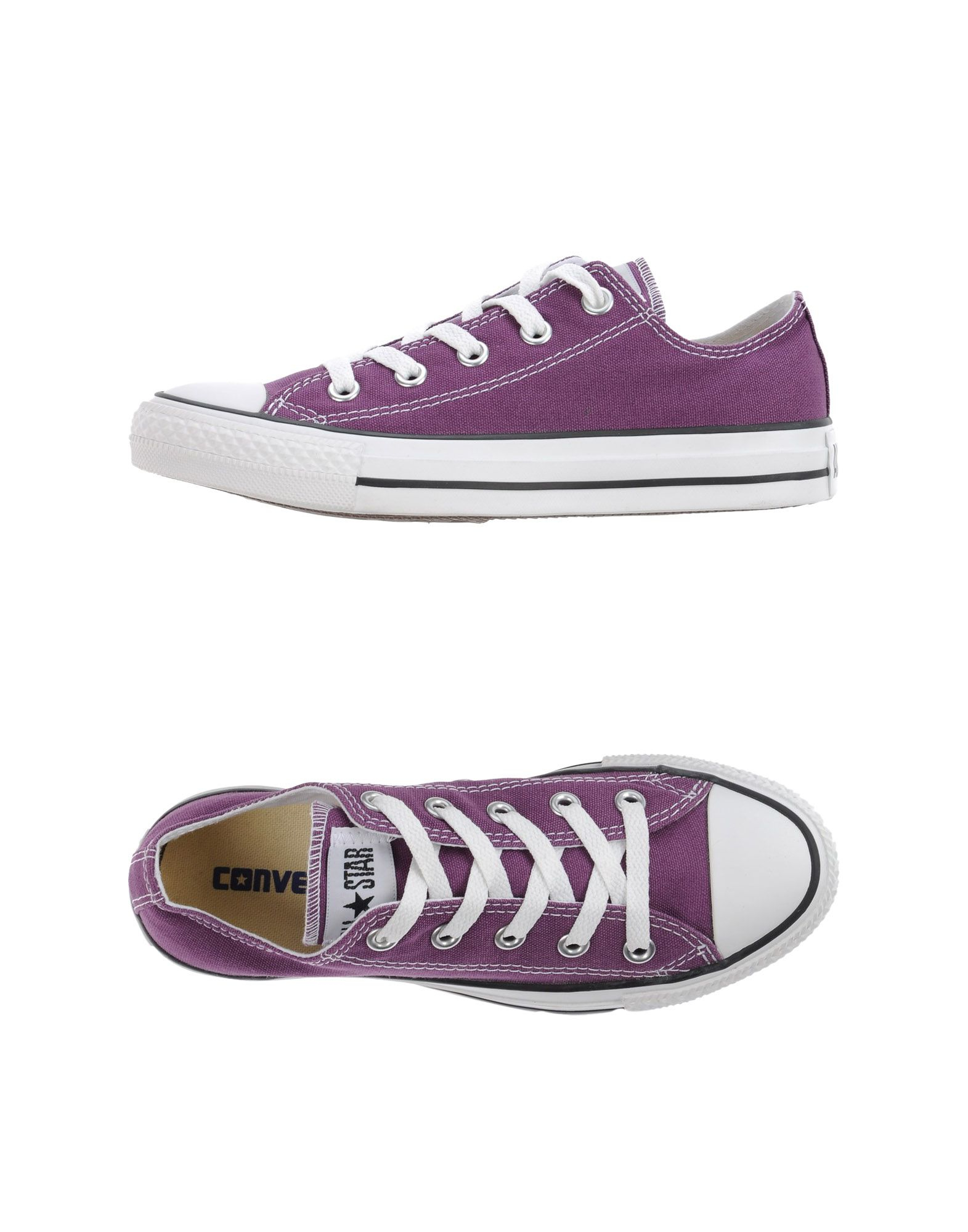 Converse Low-tops & Trainers in Purple | Lyst