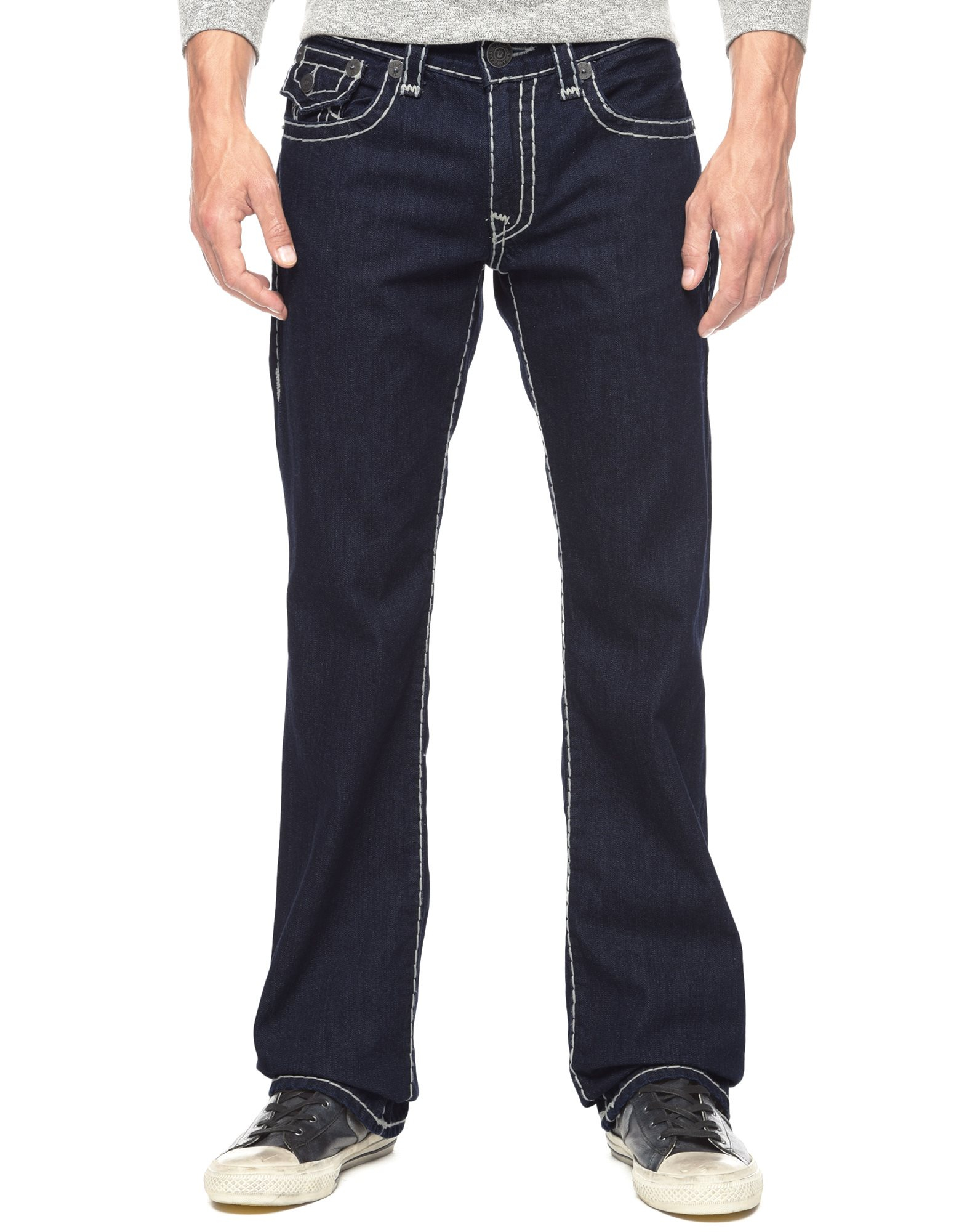 True religion Billy Bootcut Super T Mens Jean in Blue for Men | Lyst