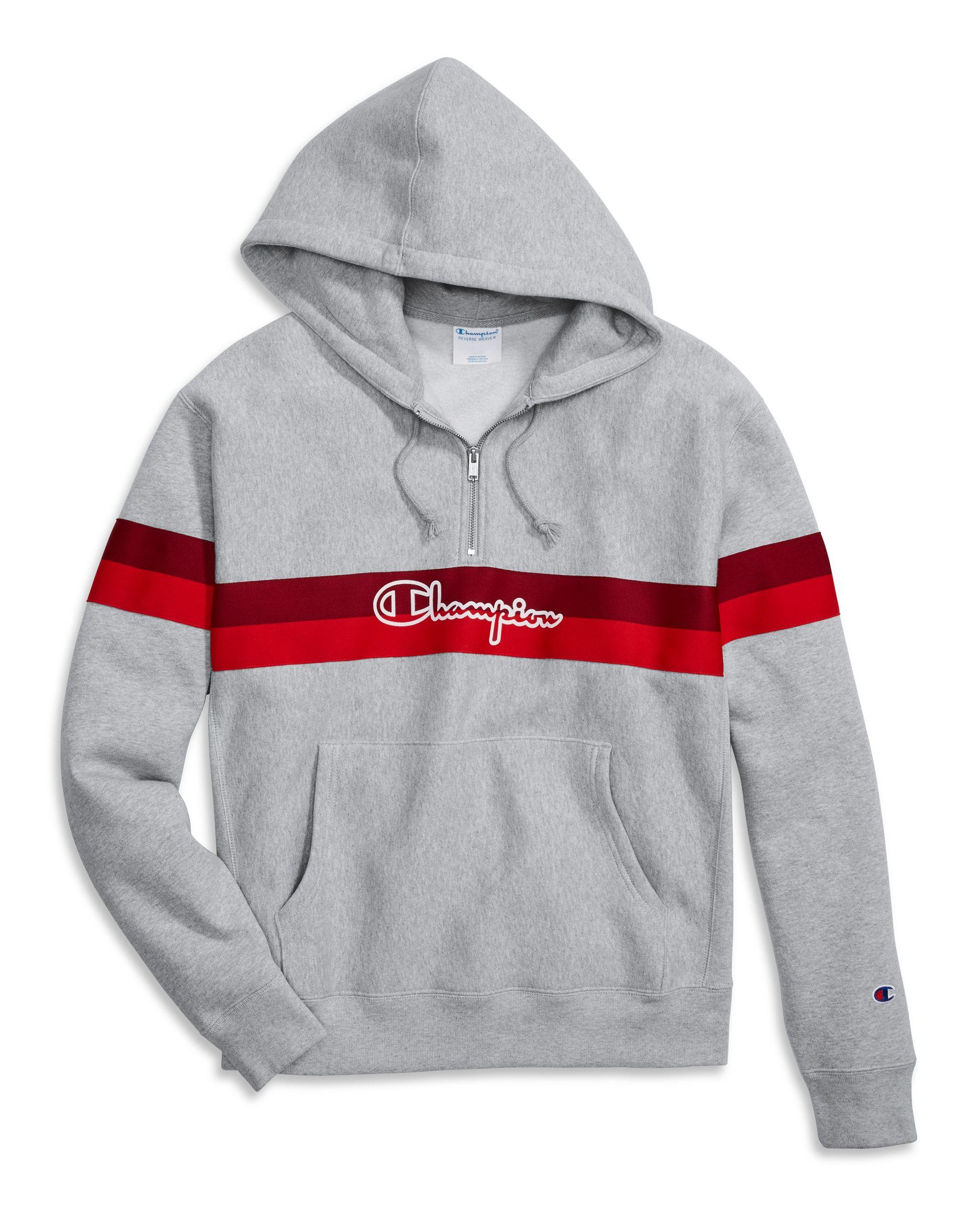 champion zip hoodie reverse weave