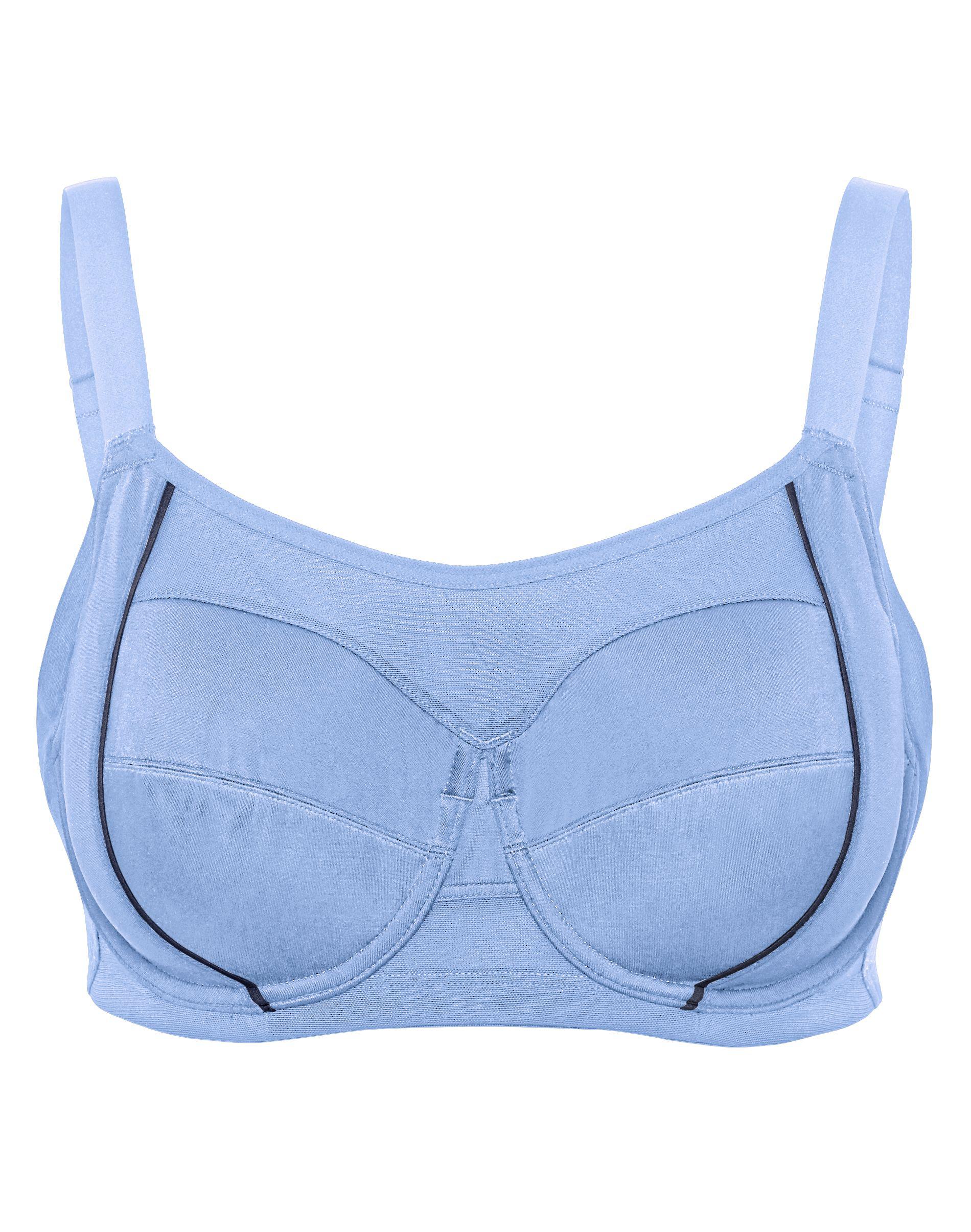 Lyst - Champion The Smoother Underwire Sports Bra in Blue