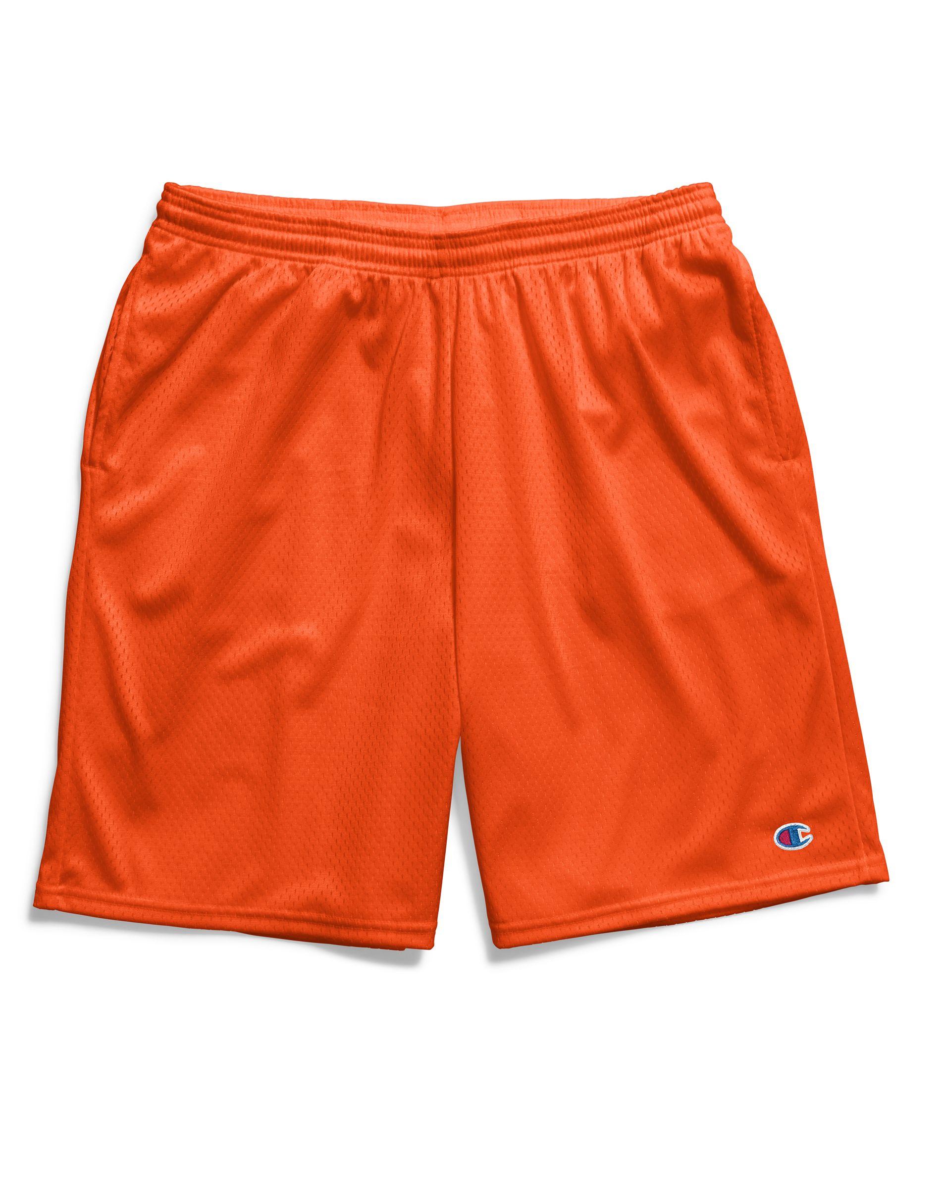 champion long mesh shorts