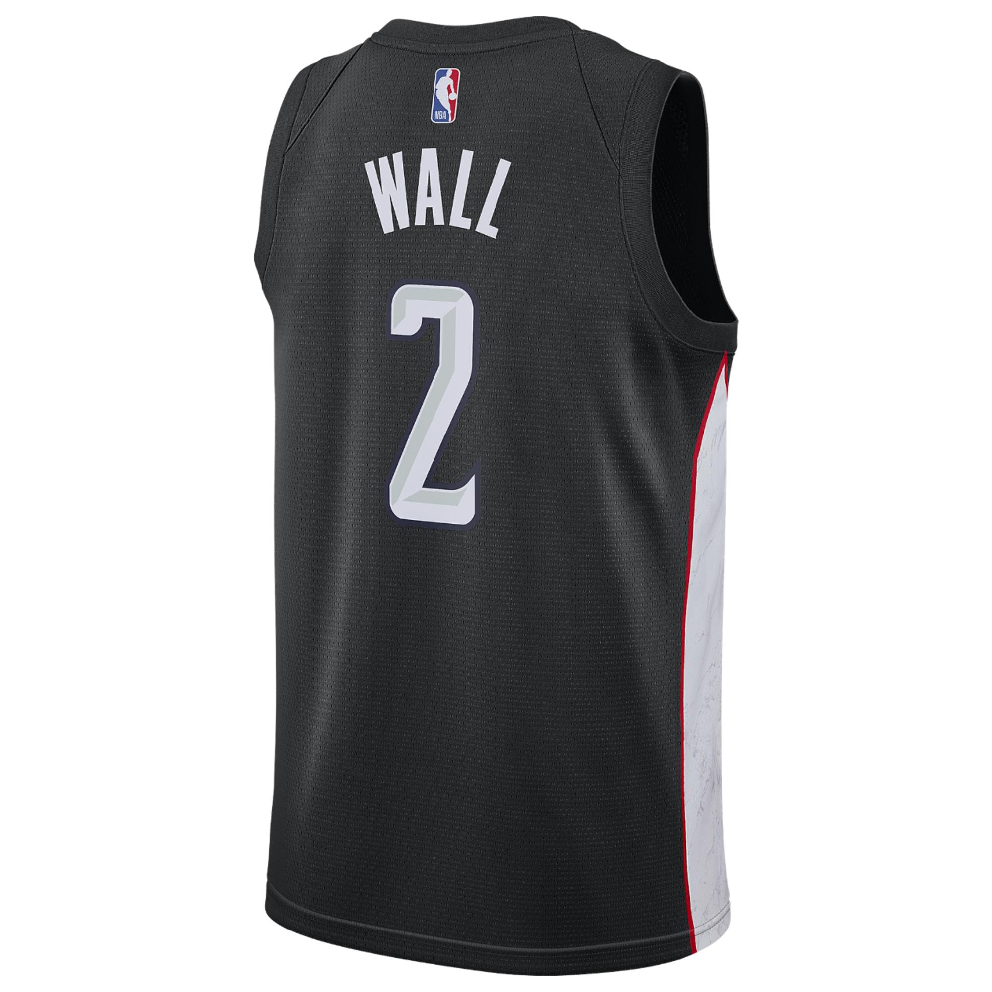 Nike John Wall Nba City Edition Swingman Jersey in Black for Men - Lyst