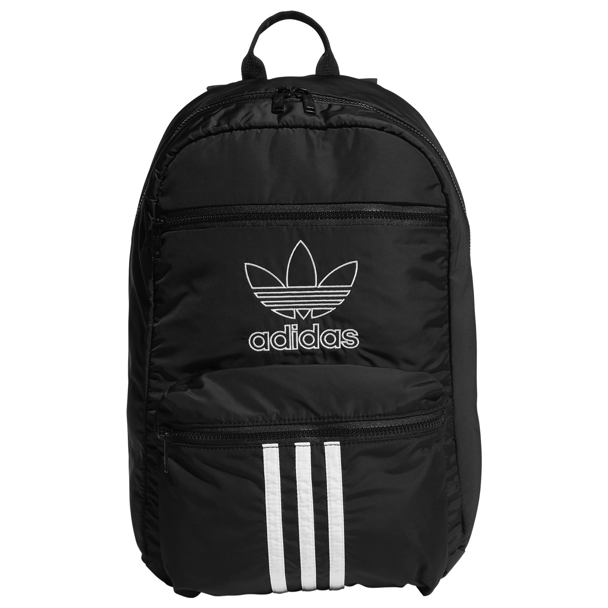 adidas Originals National 3-stripes Backpack in Black for Men - Lyst