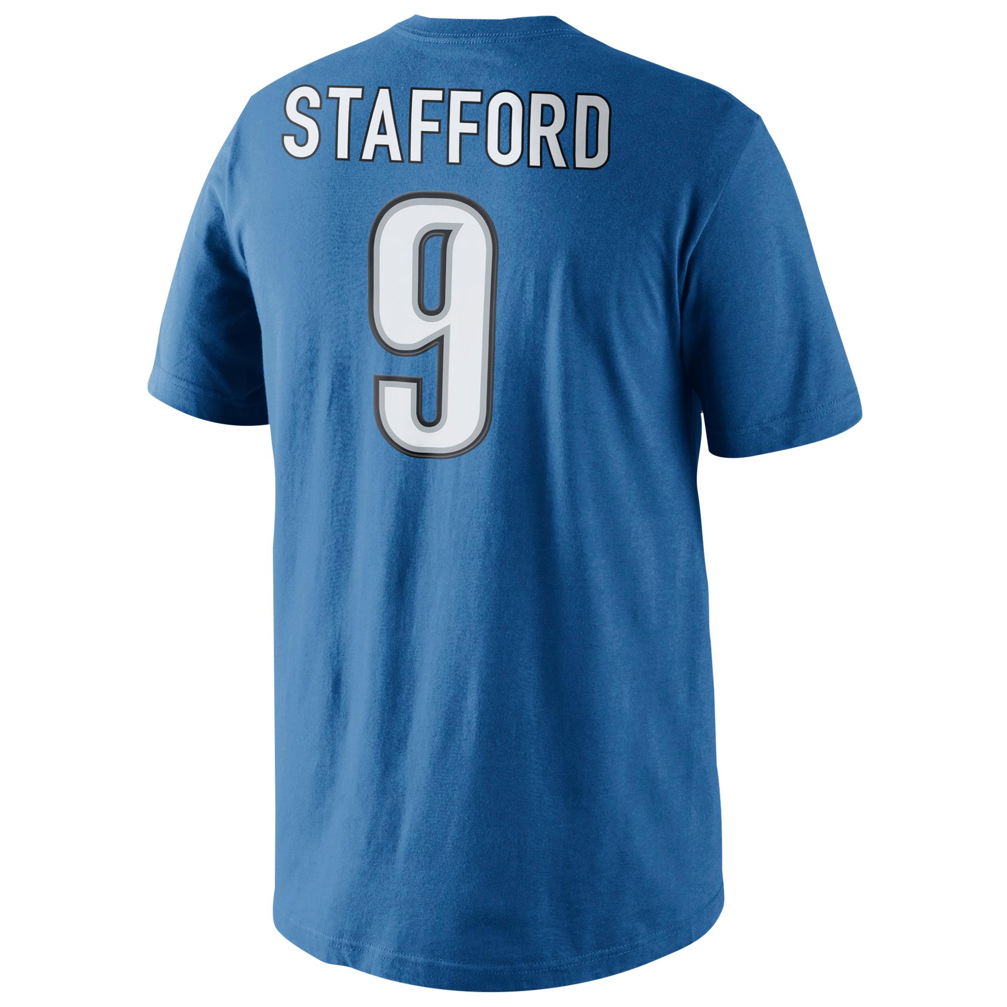 Nike Matthew Stafford Nfl Player Pride T-shirt in Blue for Men - Lyst