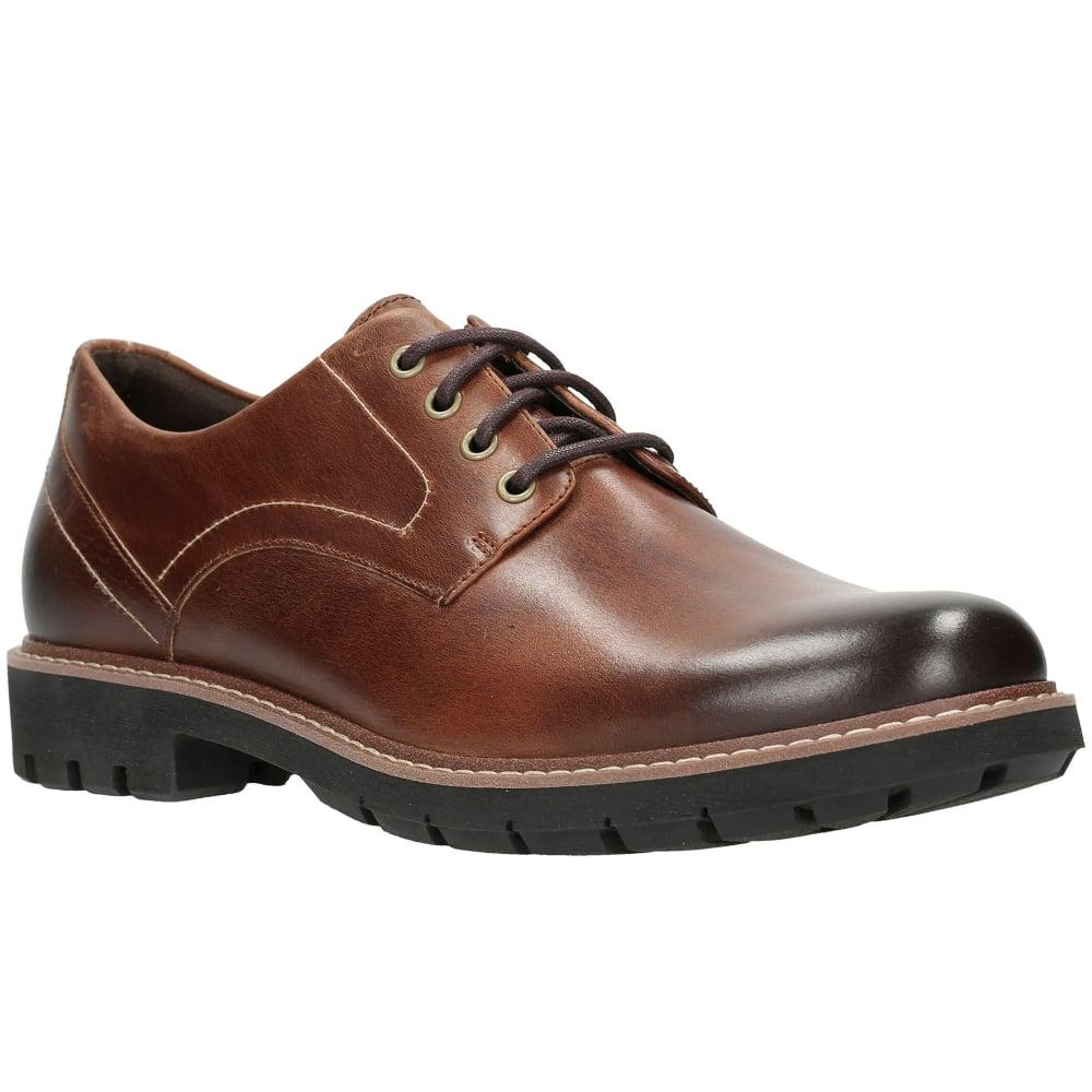 Clarks. Brown Batcombe Hall Mens Shoes