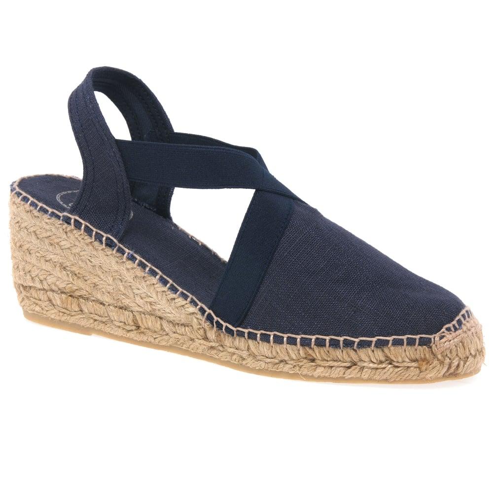 Toni Pons Ter Womens Wedge Heeled Espadrilles in Blue - Lyst