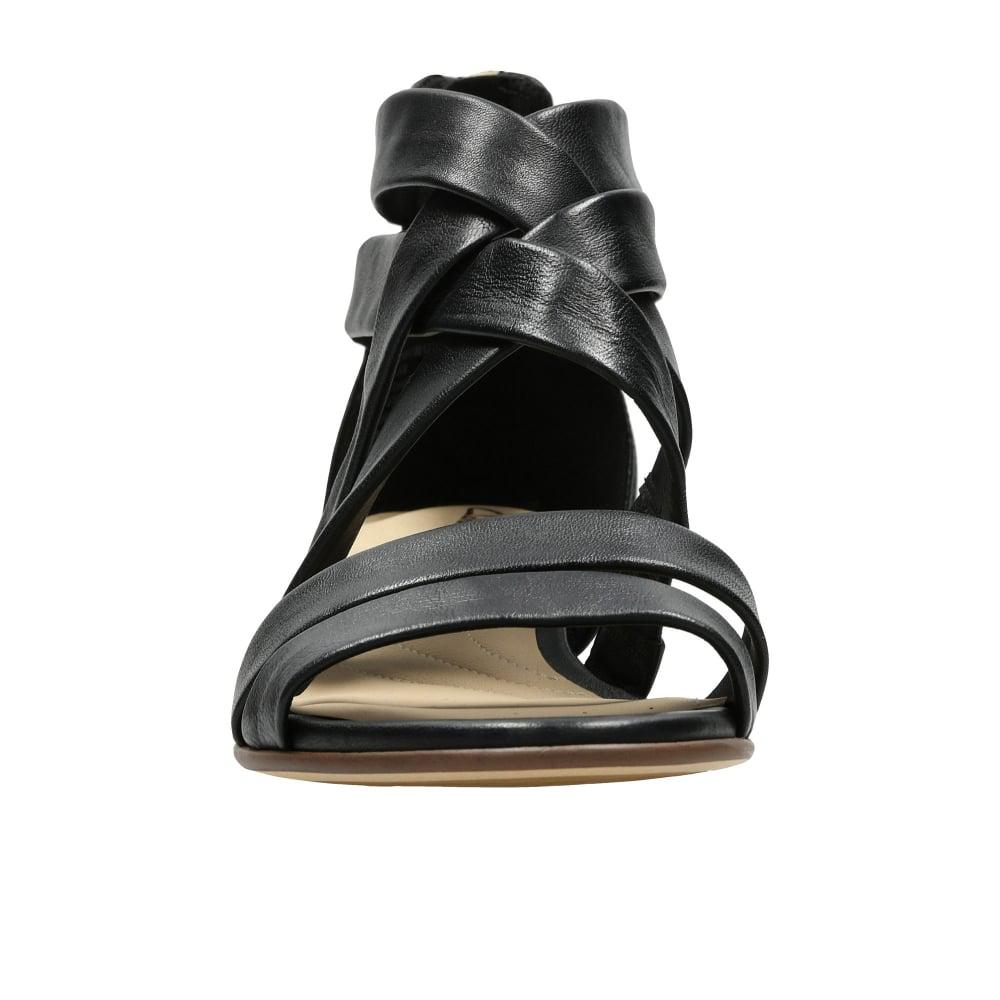 Clarks Mena Silk Womens Sandals in Black - Lyst