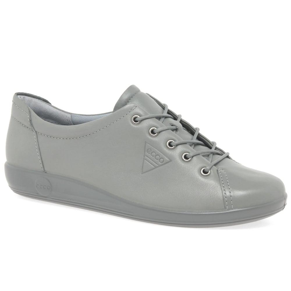 Lyst - Ecco Soft 2 Lace Womens Casual Shoes in Gray