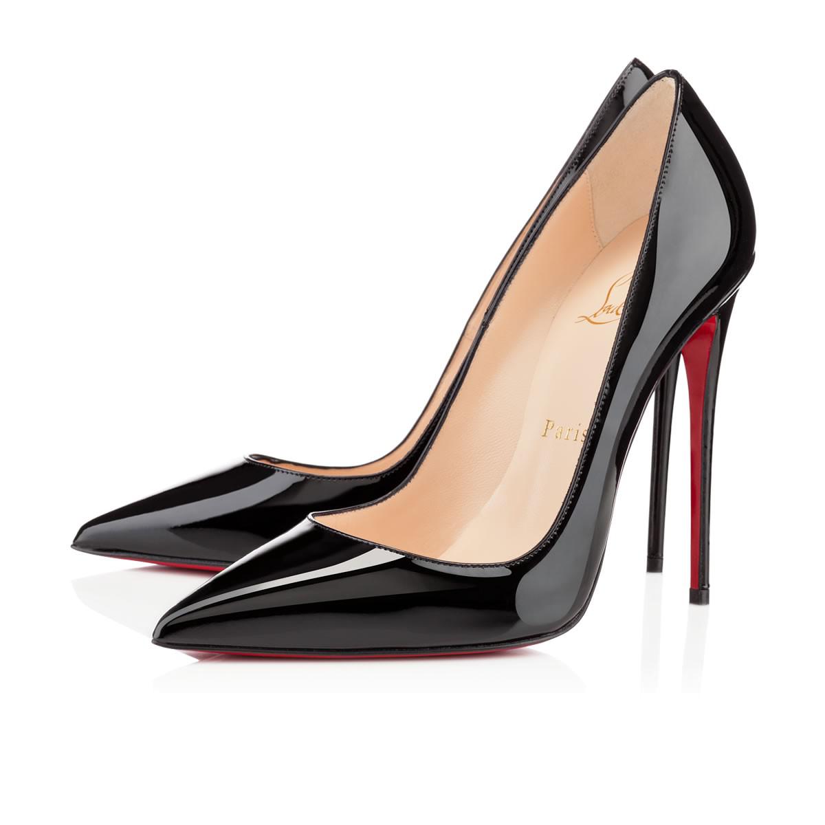 christian louboutin kate patent red sole pumps