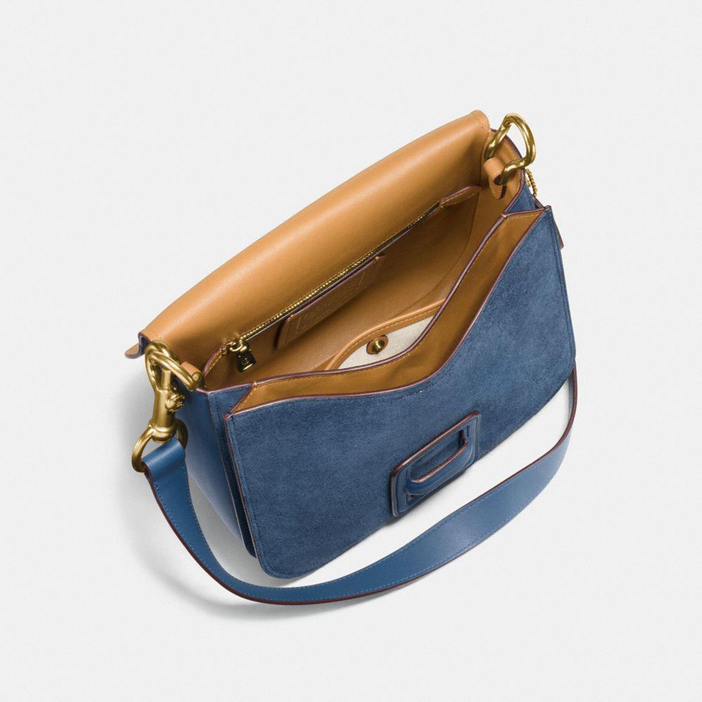 COACH Courier Bag in Gray Lyst