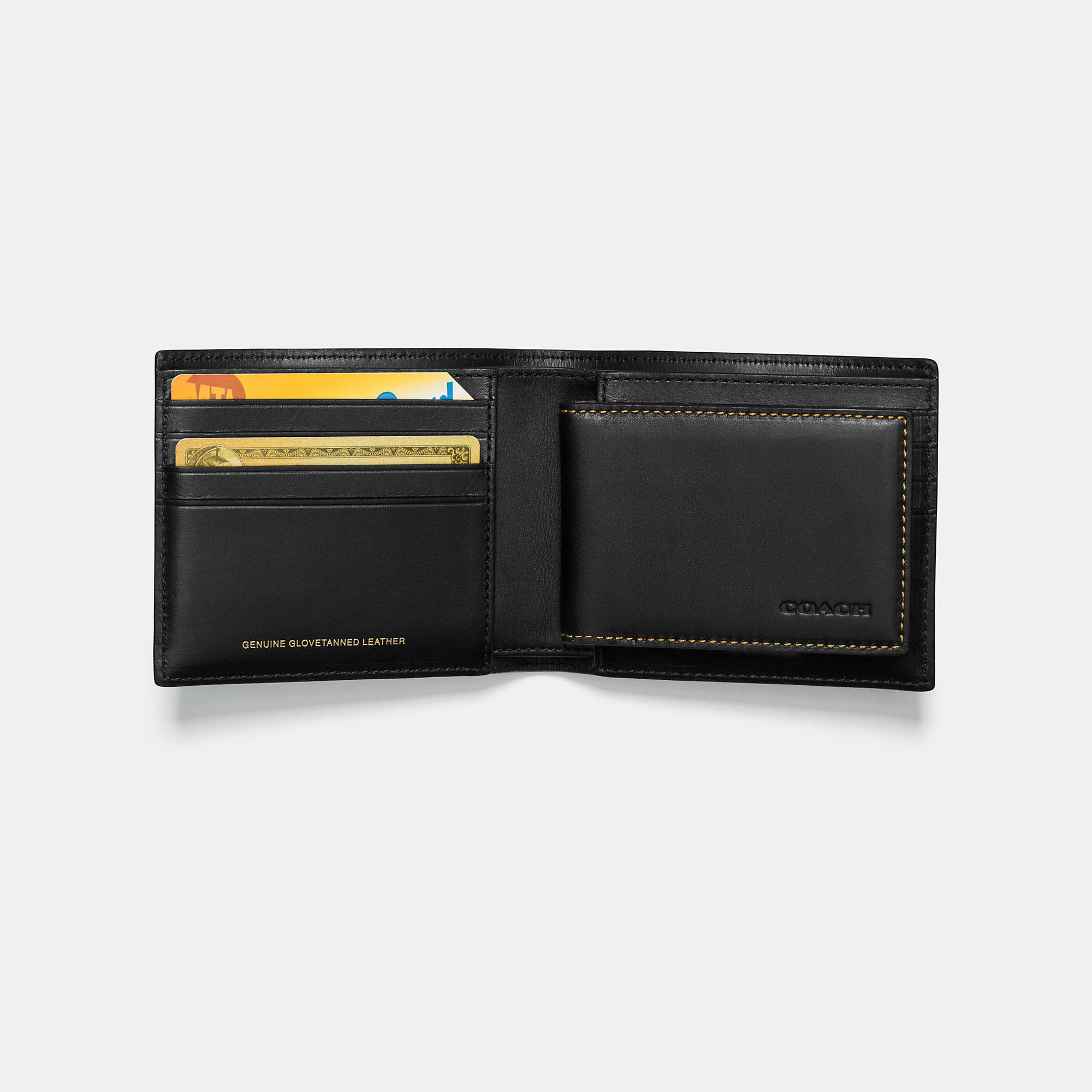 Lyst - Coach Rexy 3-in-1 Leather Wallet in Black for Men