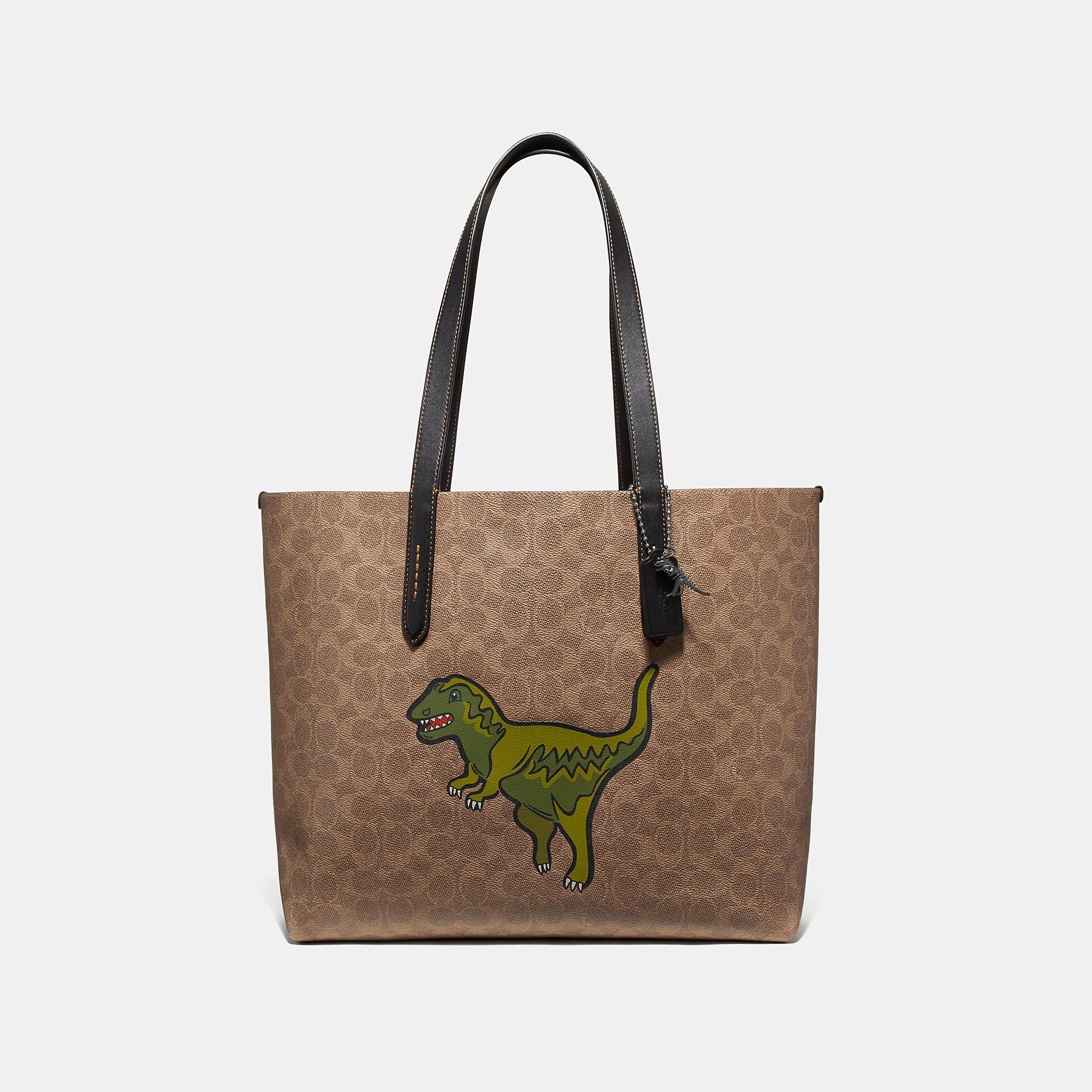 coach rexy tote bag