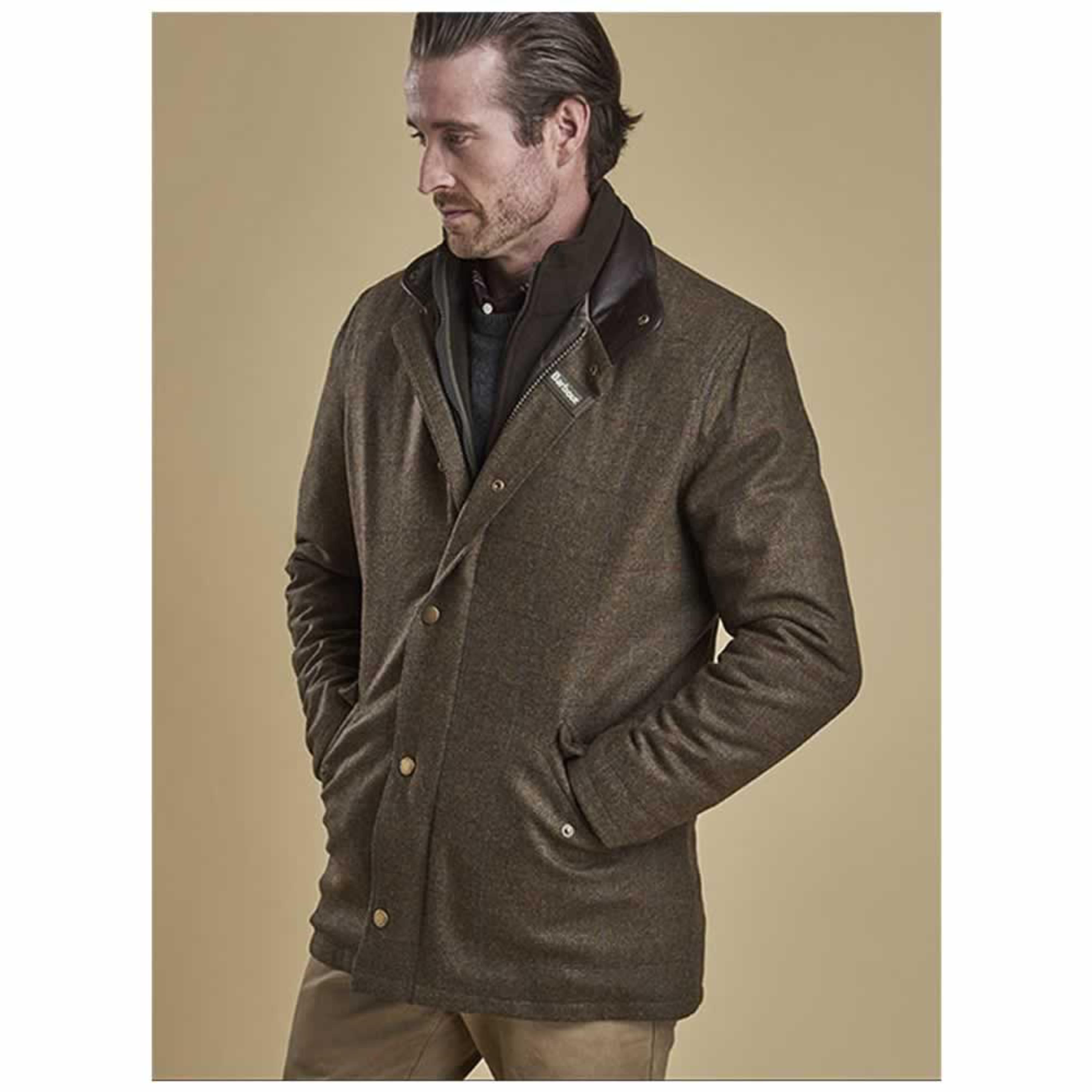 Barbour tyndrum wool jacket on sale