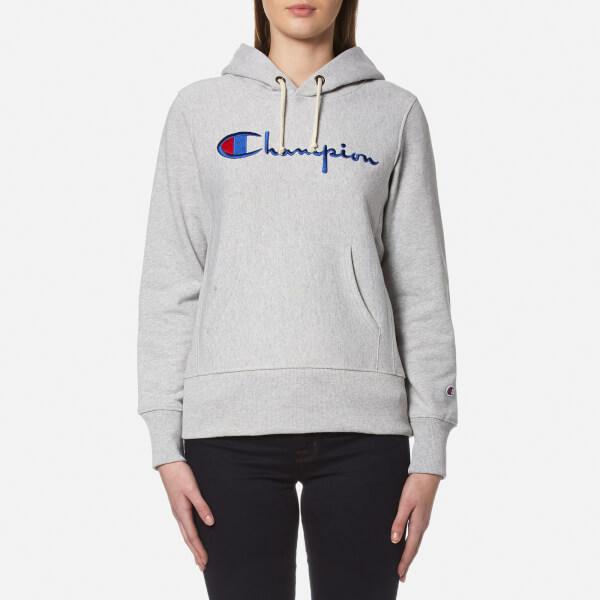 Lyst - Champion Women's Hooded Sweatshirt in Gray