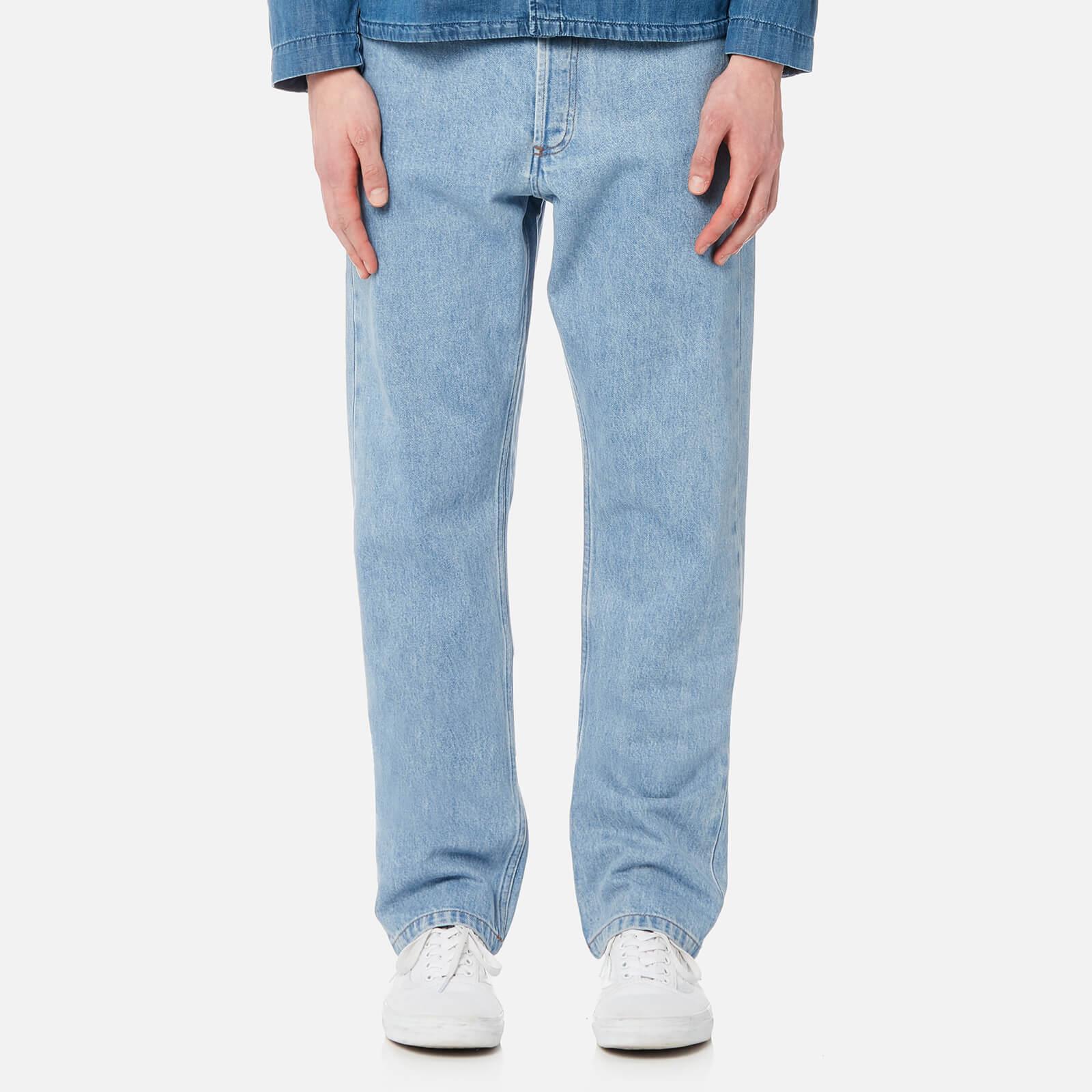 A.P.C. Denim Standard Jeans in Blue for Men - Lyst