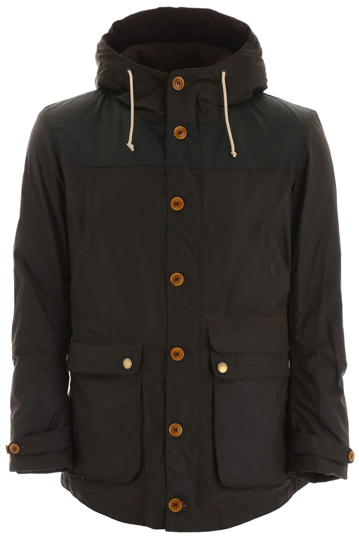 Barbour Waxed Cotton Parka for Men Lyst