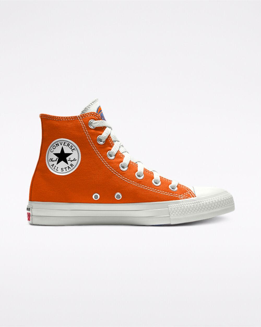 Converse New York Knicks - X Nba Custom Chuck Taylor All Star in Orange ...