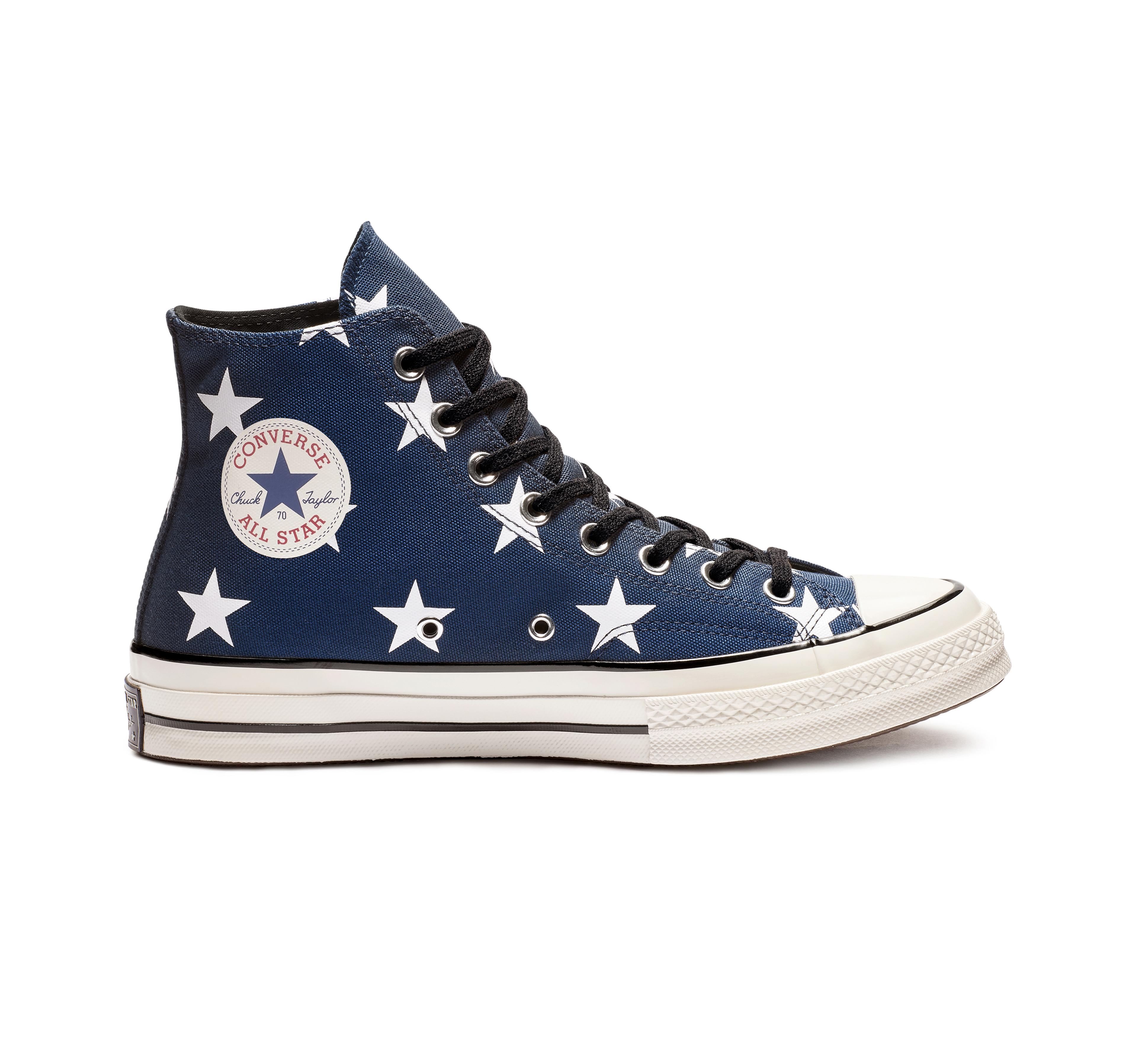 Converse Chuck 70 Archive Print High Top in Blue for Men - Lyst