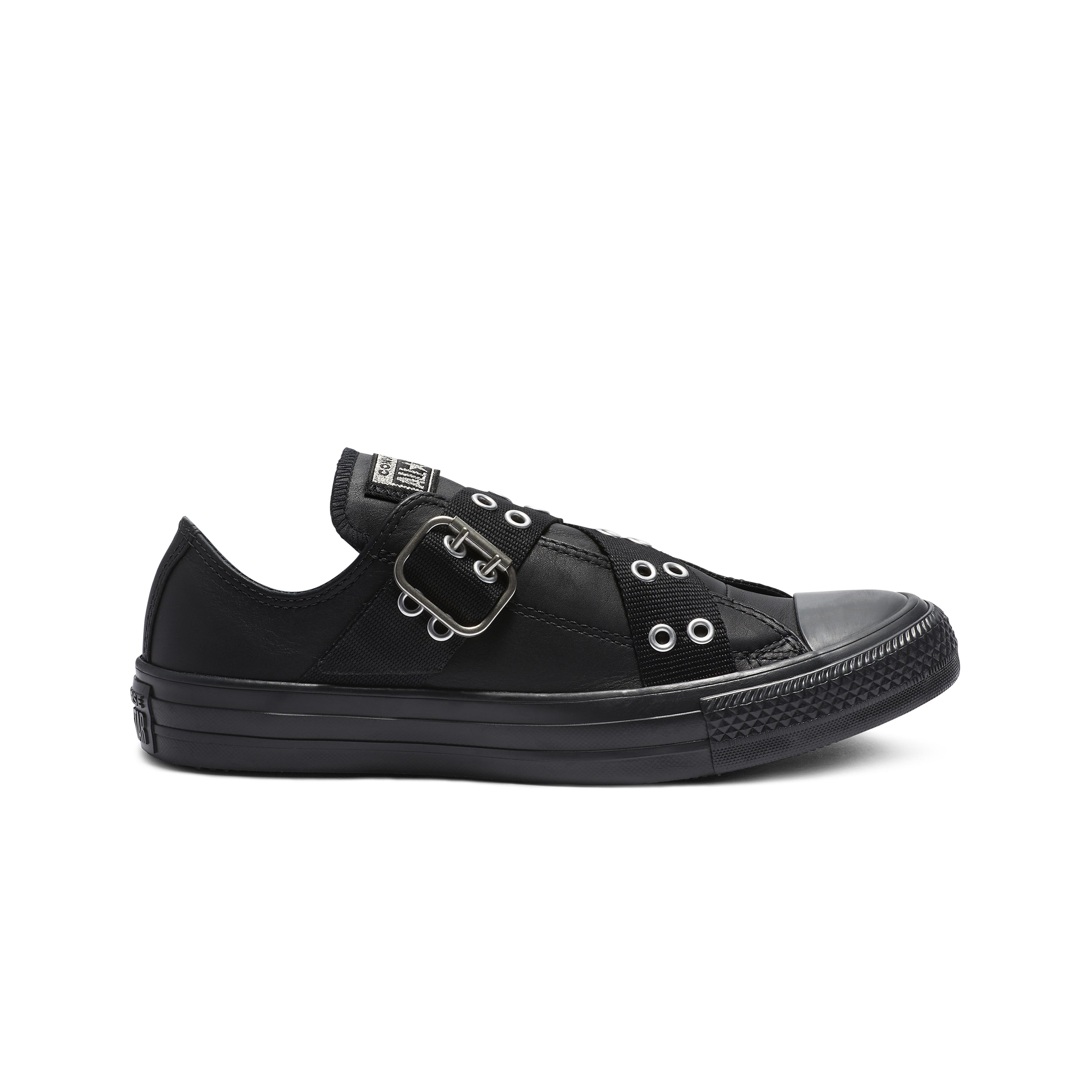 Converse Chuck Taylor All Star Buckled Slip in Black - Lyst