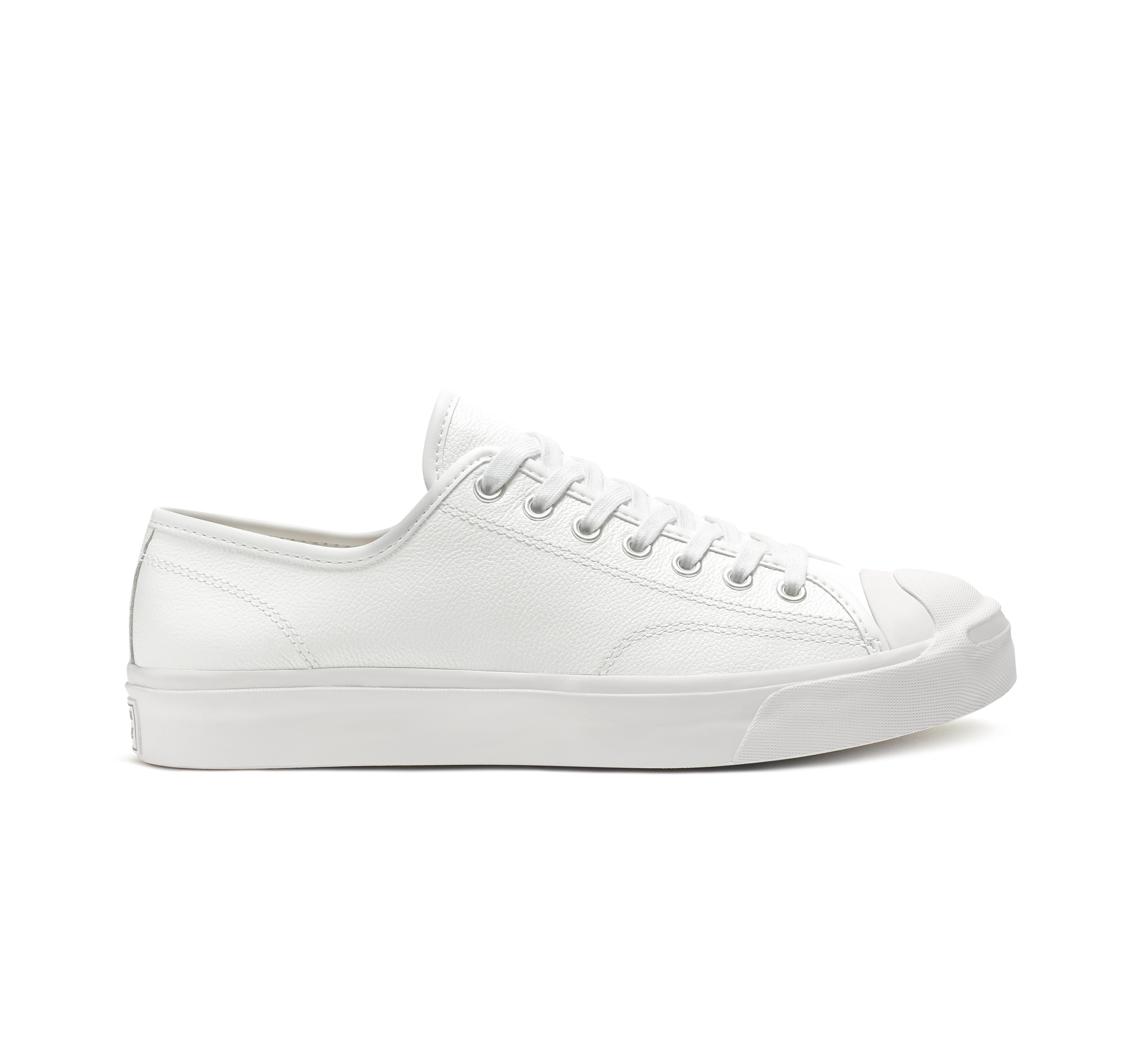 Converse Jack Purcell Leather Low Top in White for Men - Lyst