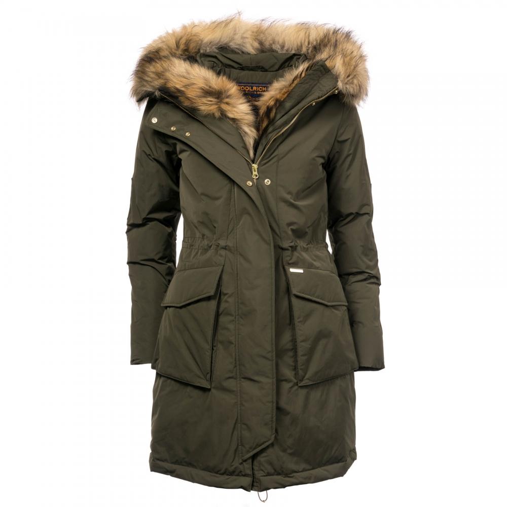 Lyst - Woolrich Military Womens Parka in Green