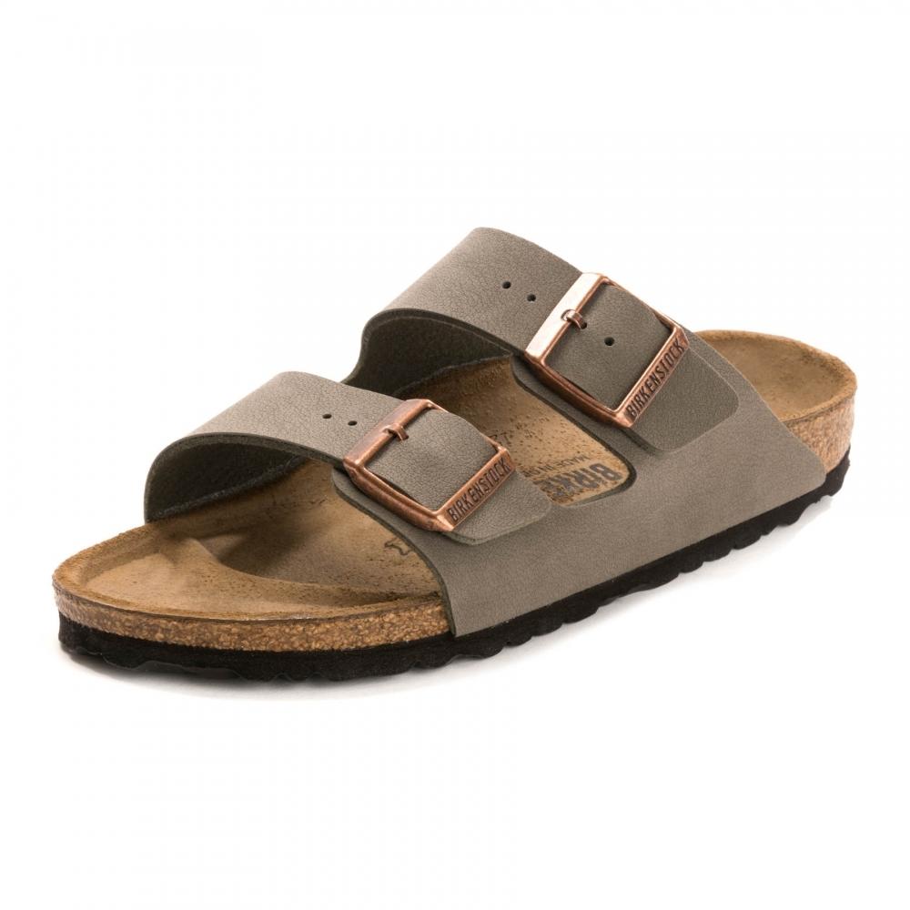 BIRKENSTOCK Women's Arizona Soft Sandals, Narrow, Black