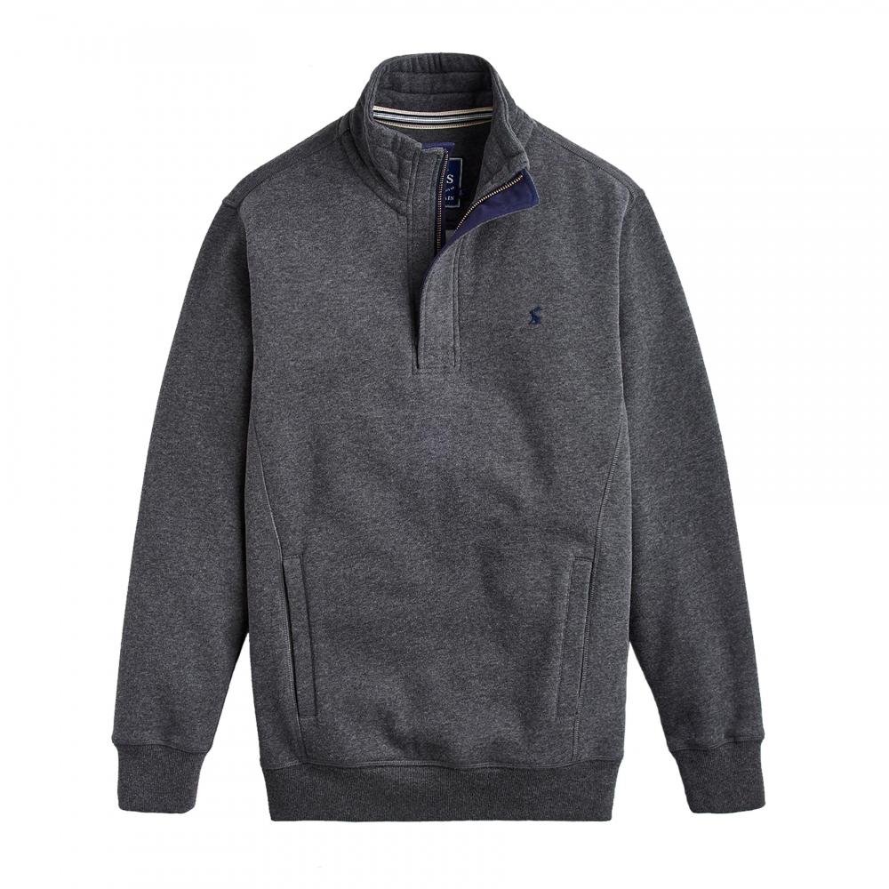 Lyst - Joules Oakhurst Half Zip Mens Sweatshirt (x) in Gray for Men