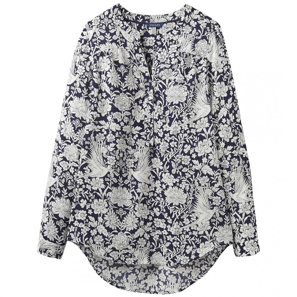 joules lucia pop over shirt